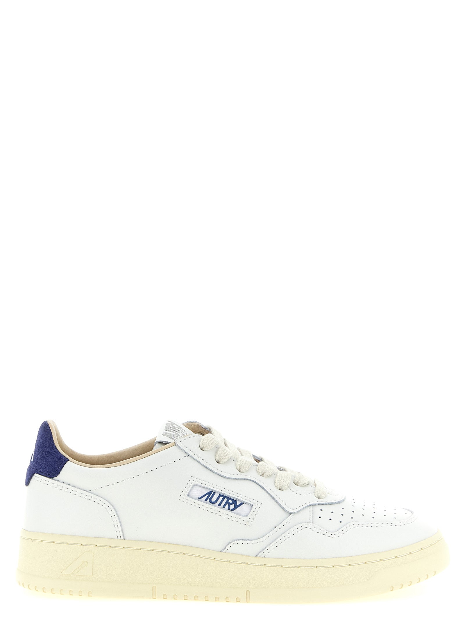 Autry Blaue Sneaker aus Rindsleder im Athletic-Look