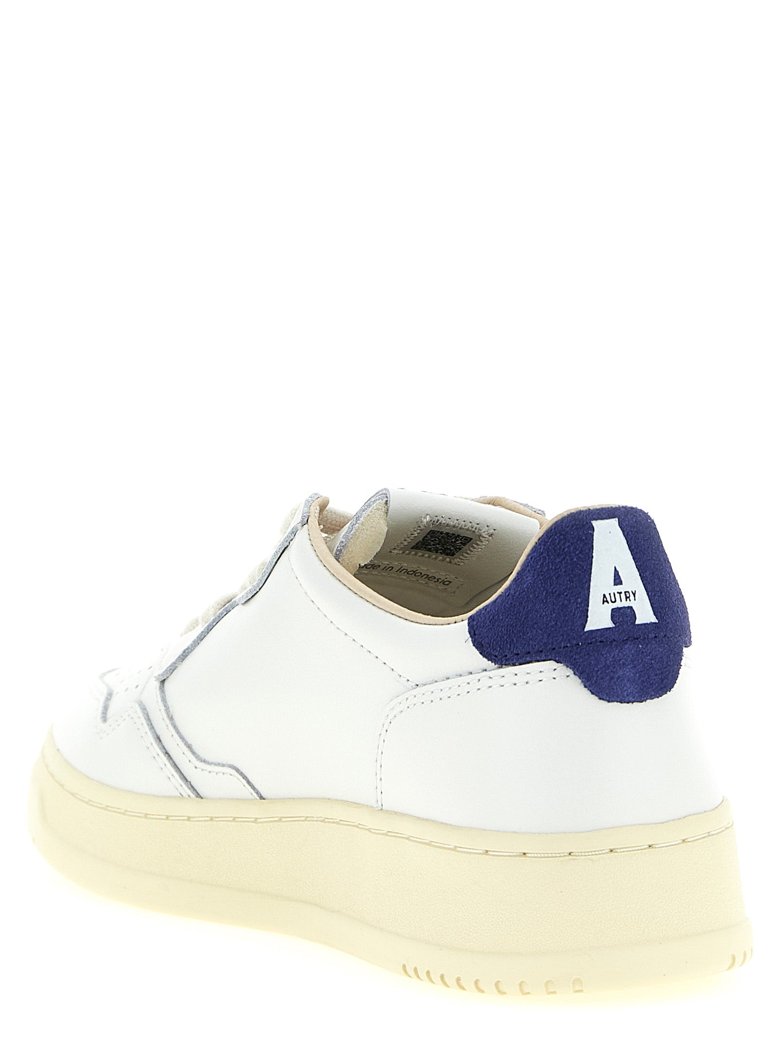Autry Blaue Sneaker aus Rindsleder im Athletic-Look