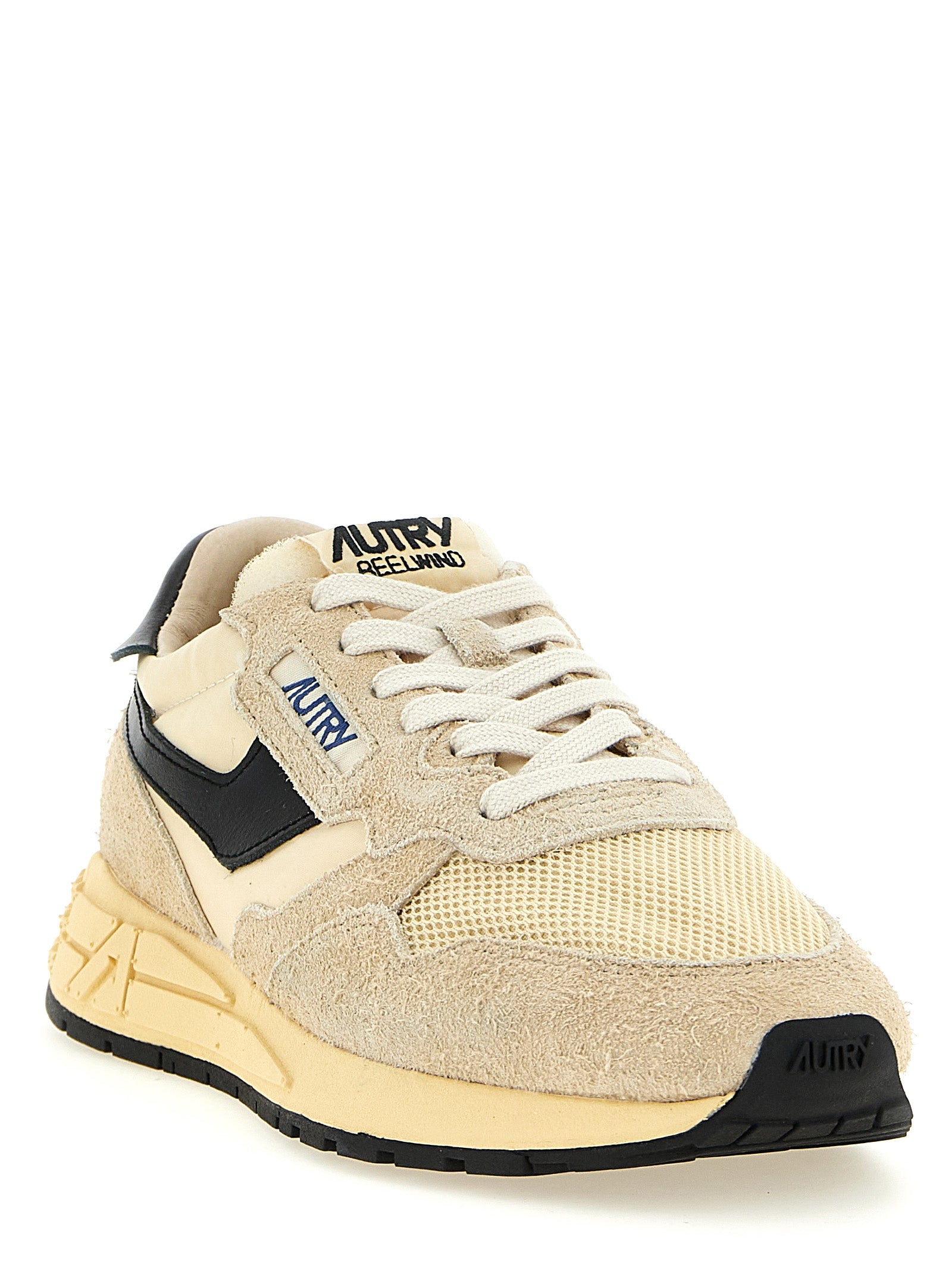 Autry Schwarze Sneaker aus Nylon im Athletic-Stil