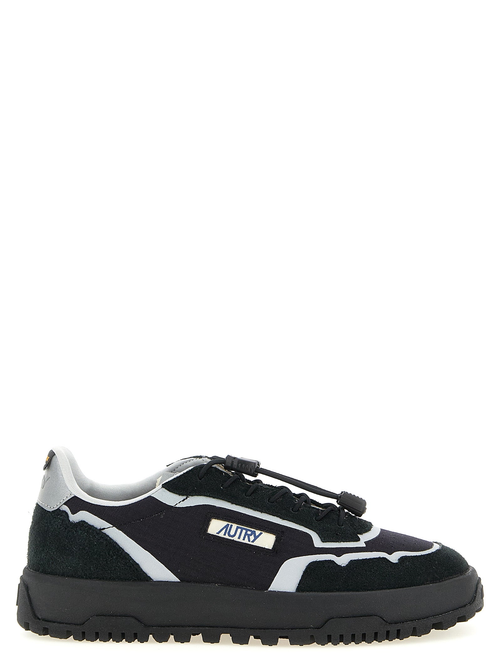 Autry Schwarze Sneaker aus Nylon im Athletic-Stil