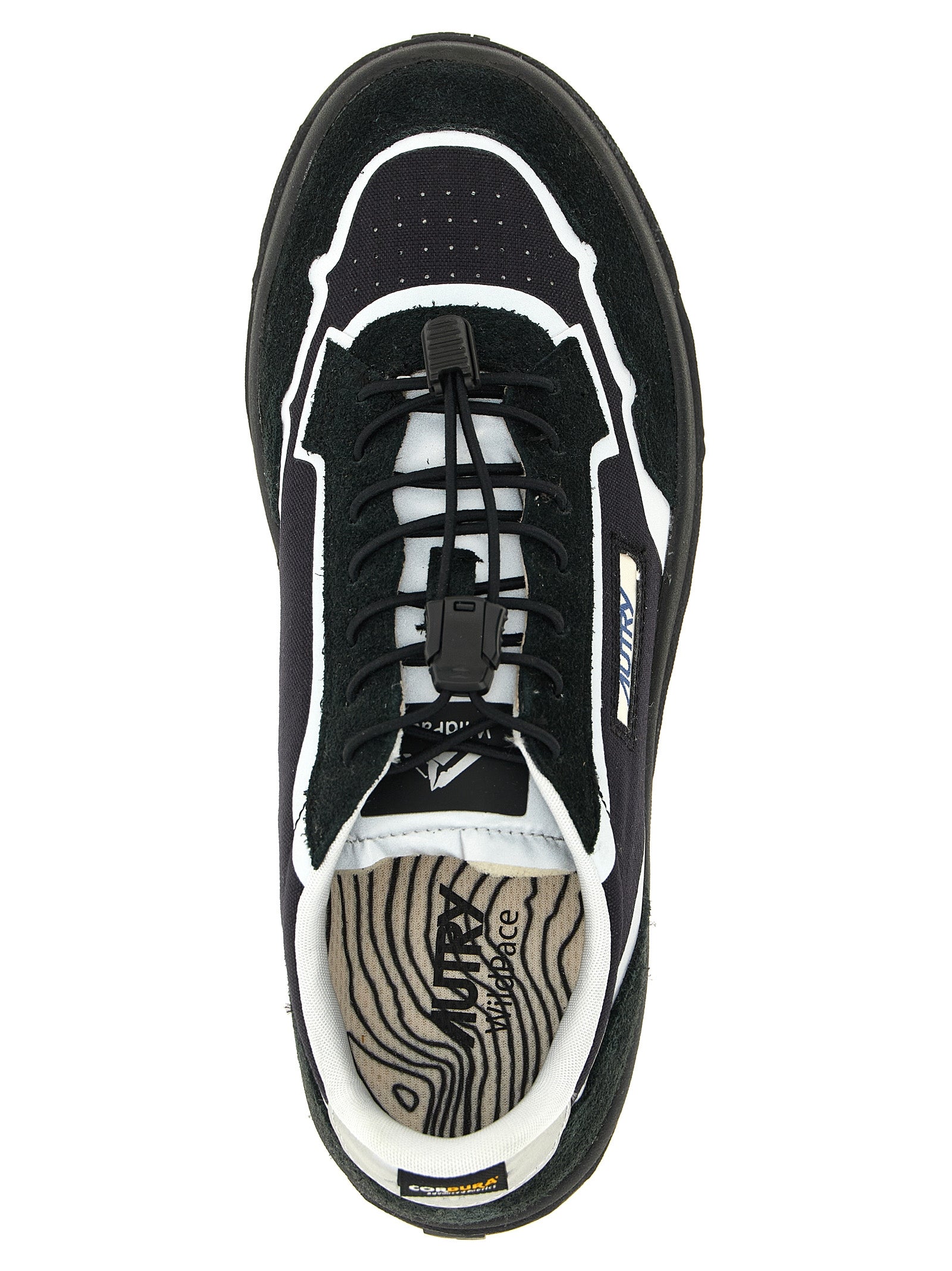 Autry Schwarze Sneaker aus Nylon im Athletic-Stil