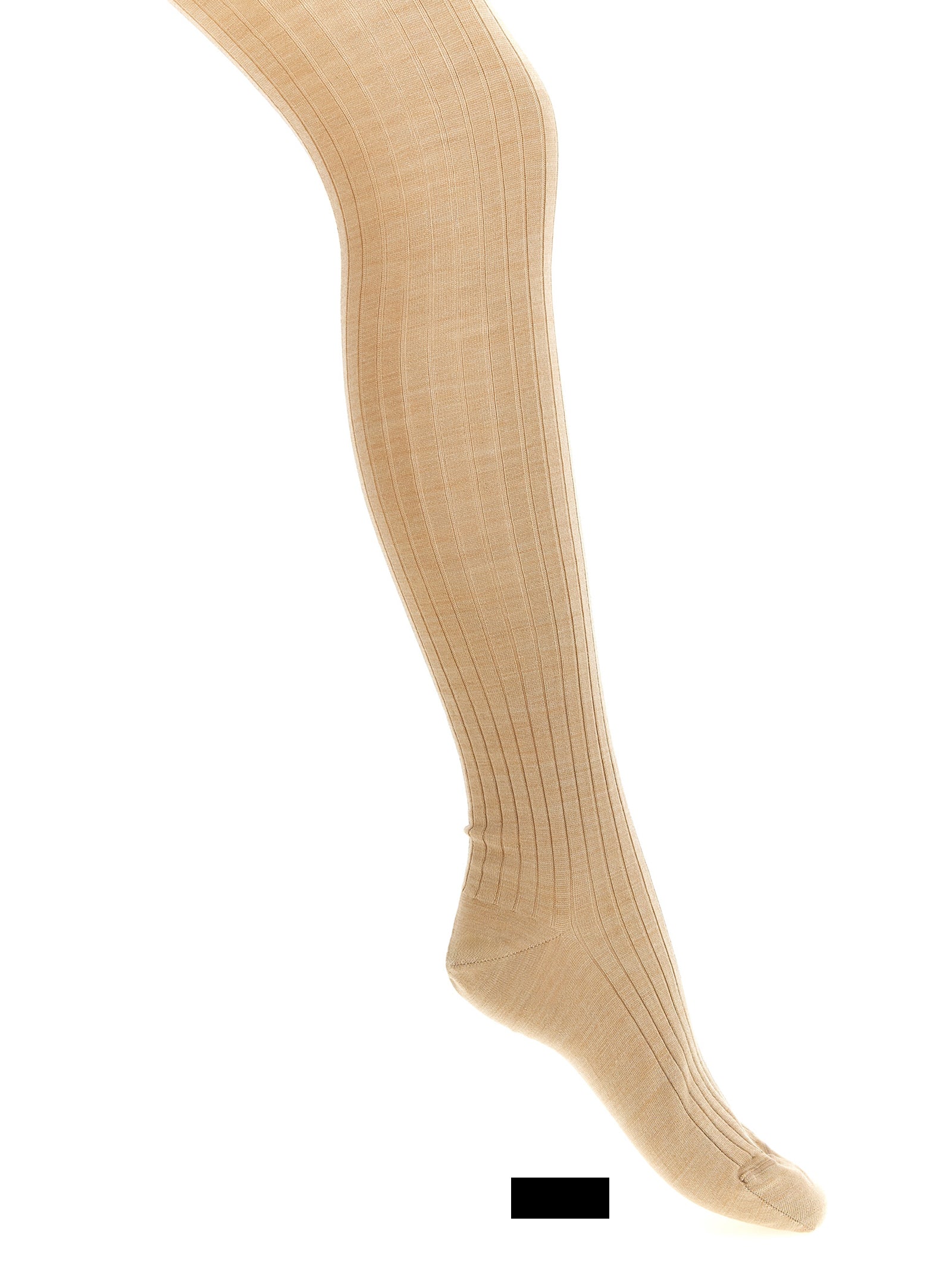 Jil Sander Beige Wollsocken