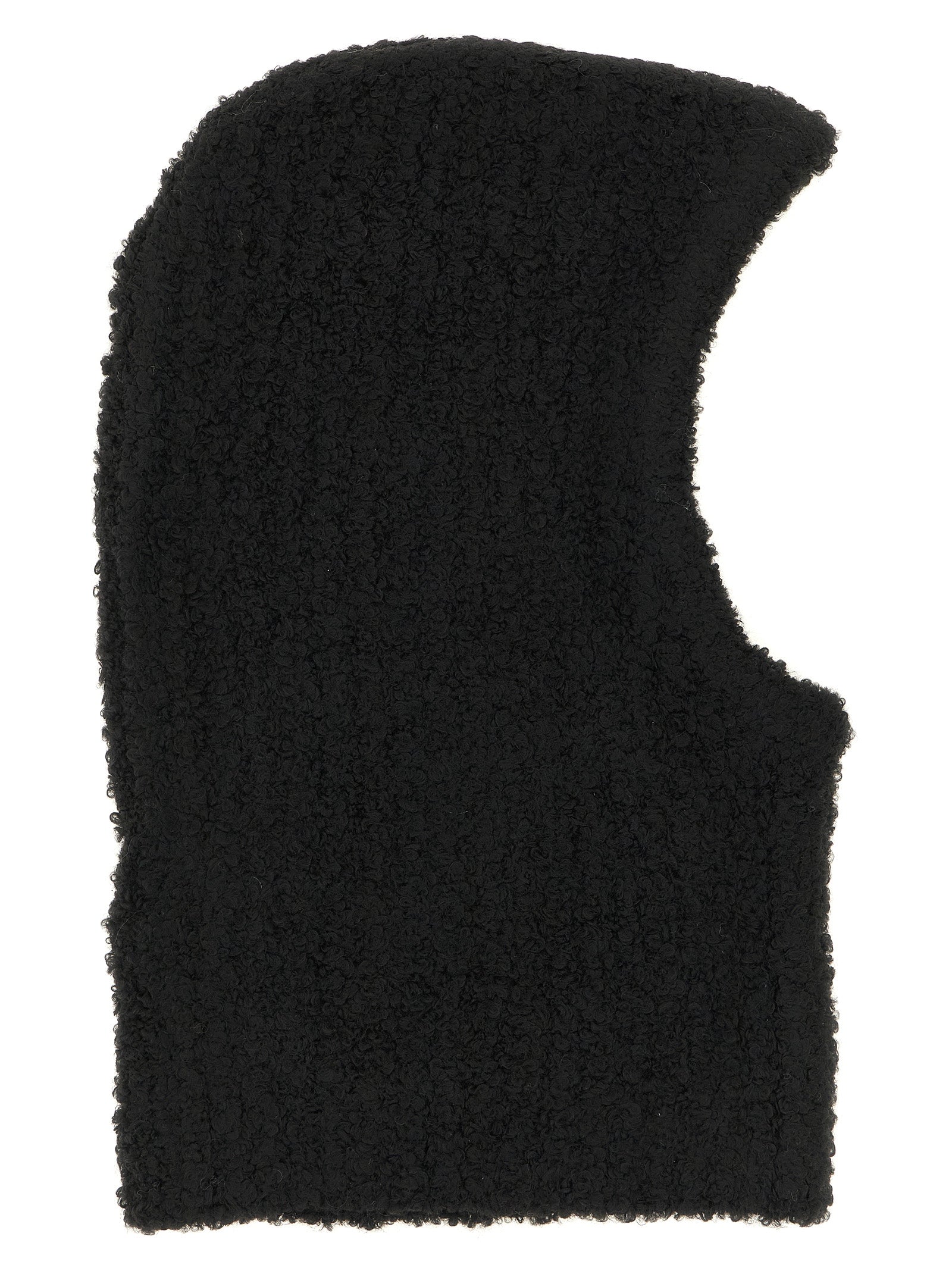 MM6 Maison Margiela Schwarzer Marabou-Hut
