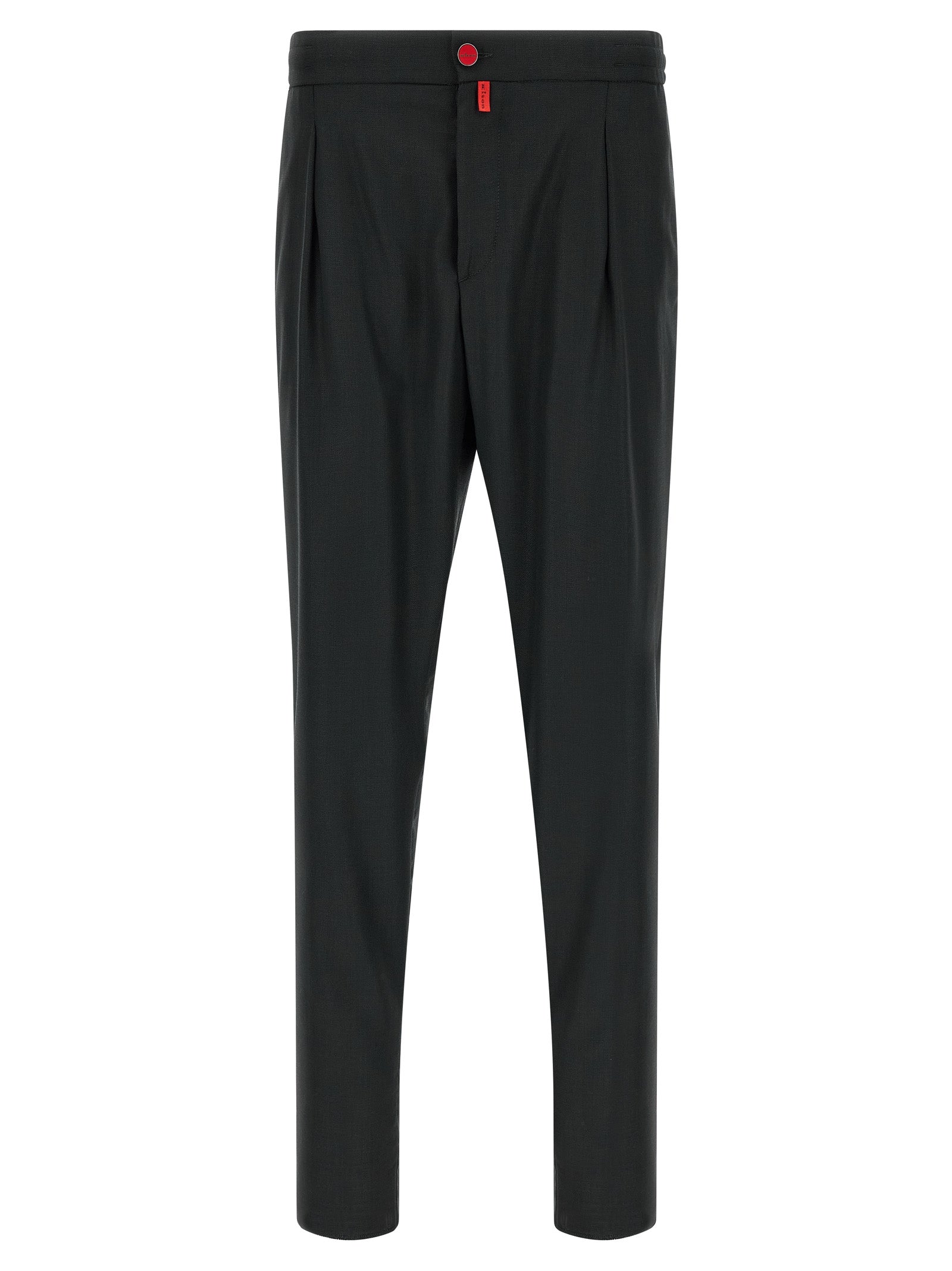 Kiton Graue Woll-Freizeithose