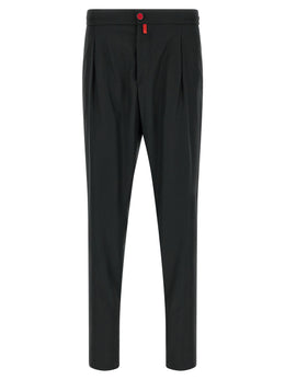 Kiton Graue Woll-Freizeithose