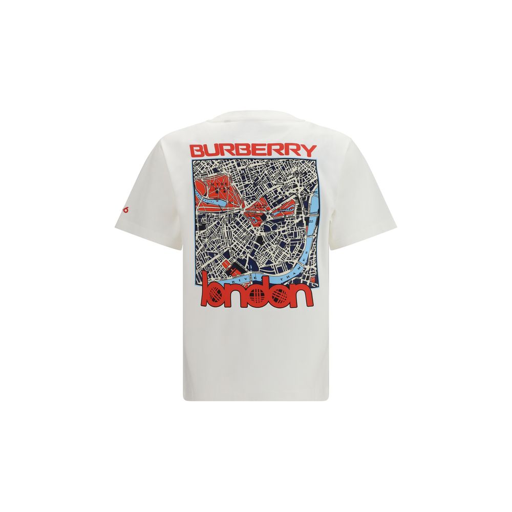 Burberry Weißes Baumwoll-T-Shirt
