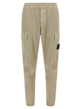 Stone Island Beige Baumwoll-Cargo-Hose
