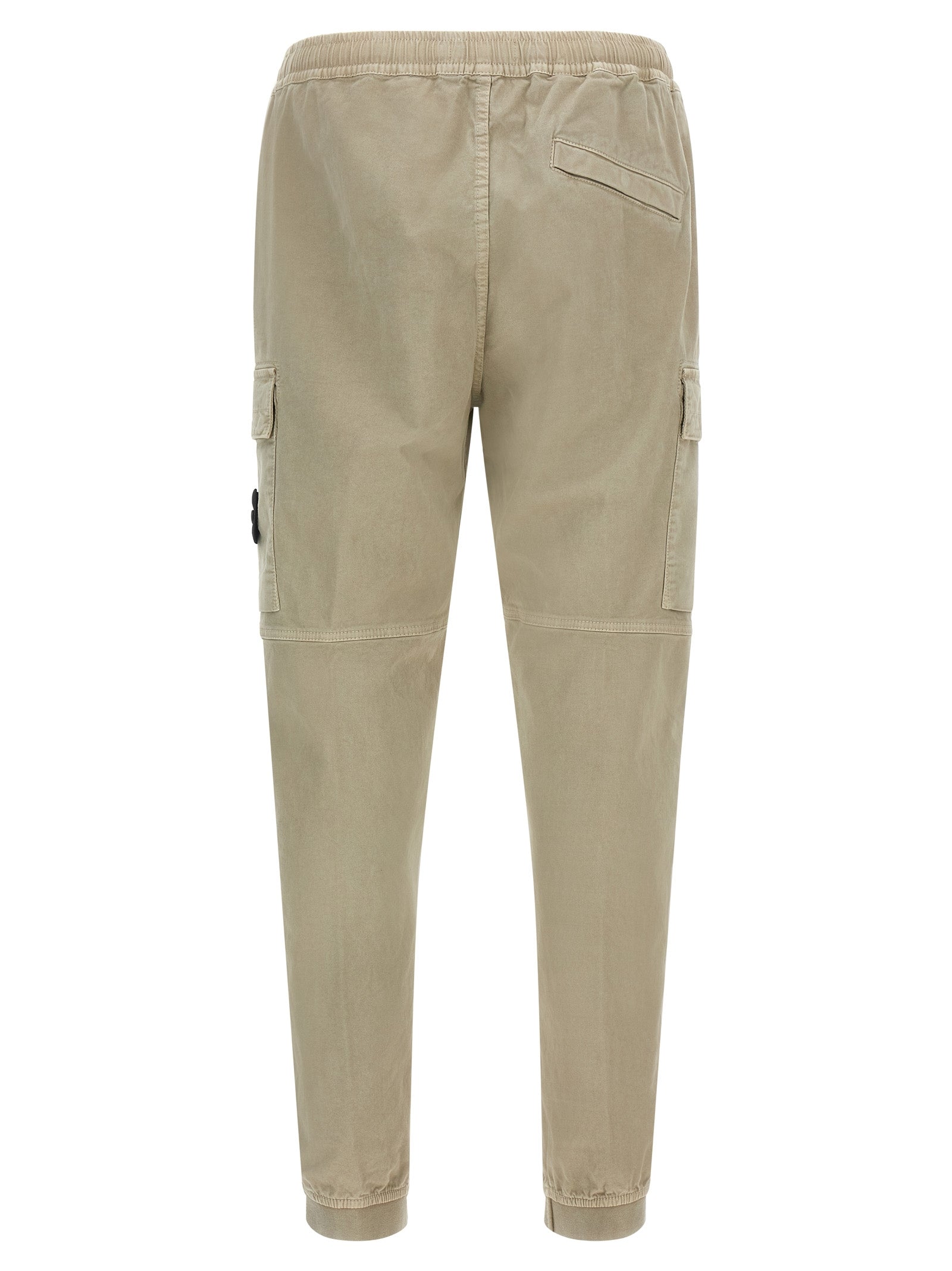 Stone Island Beige Baumwoll-Cargo-Hose