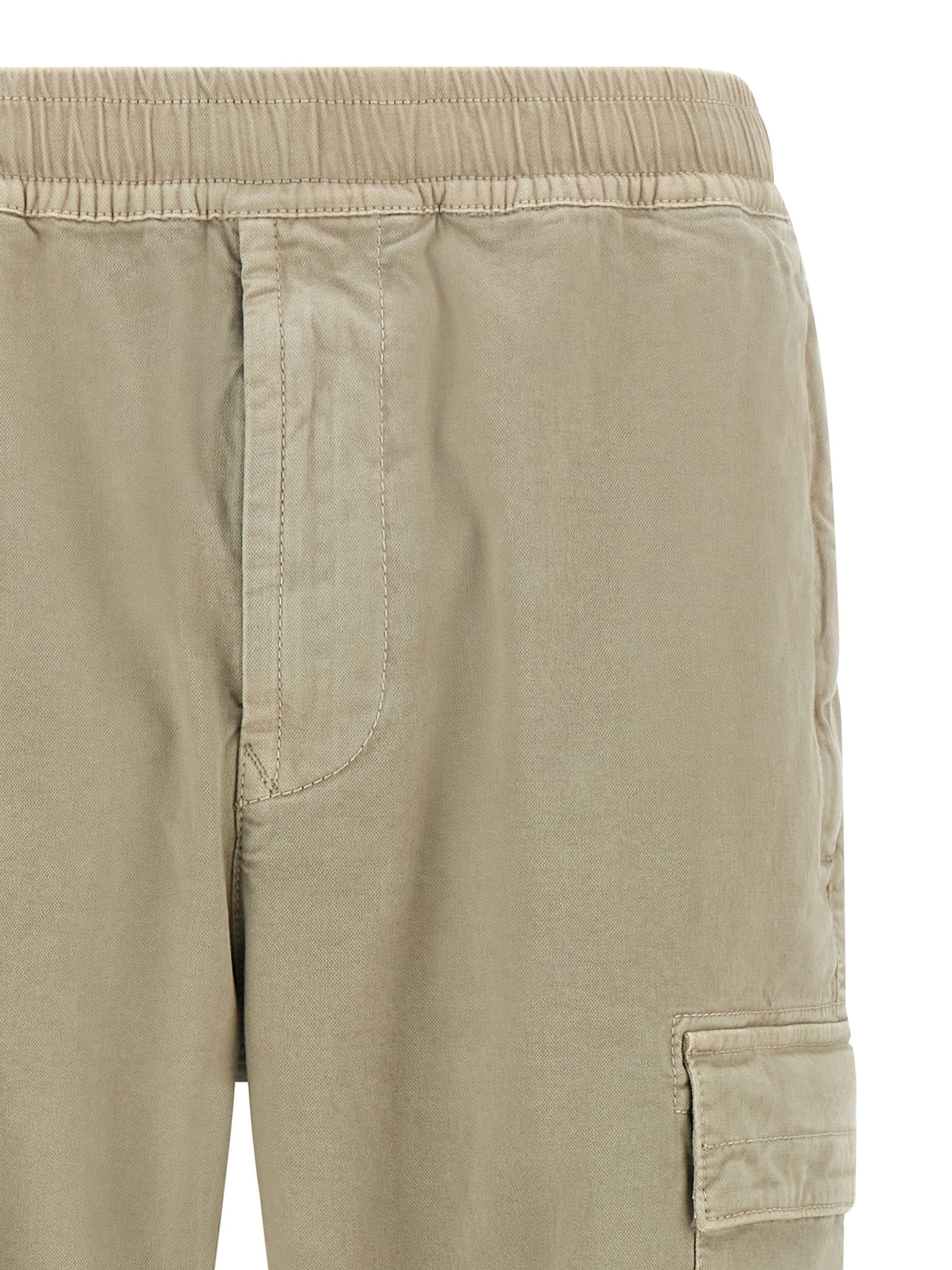 Stone Island Beige Baumwoll-Cargo-Hose