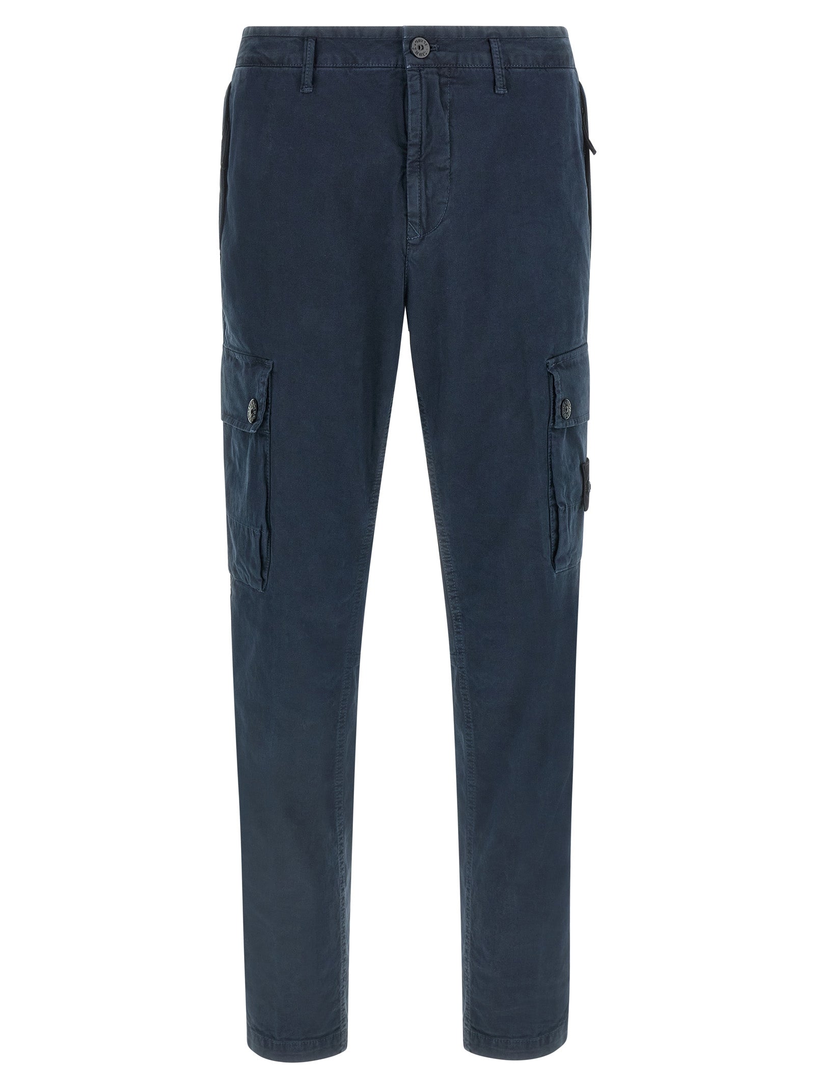 Stone Island Zweifarbige Cargohose aus Baumwolle