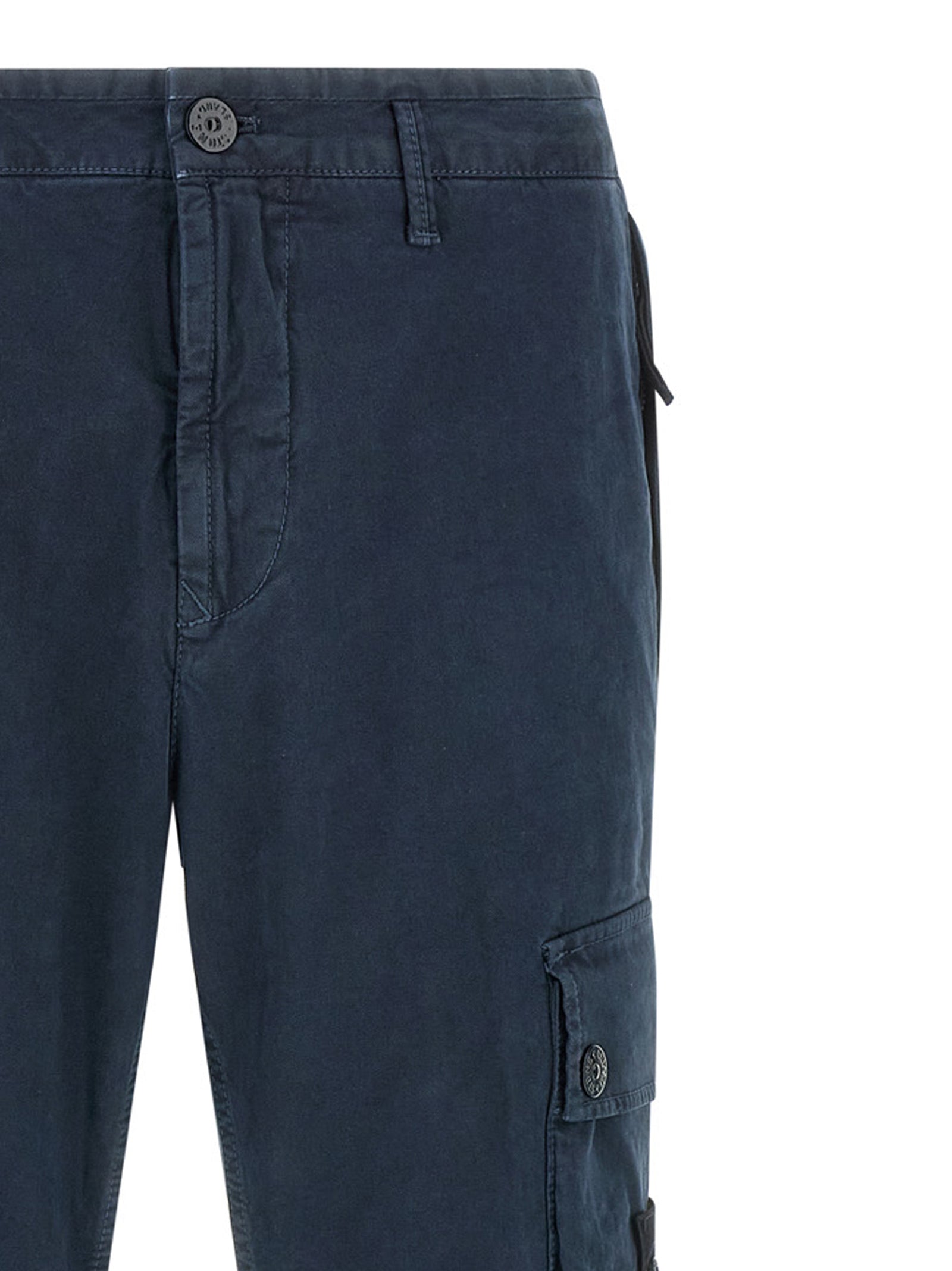 Stone Island Zweifarbige Cargohose aus Baumwolle
