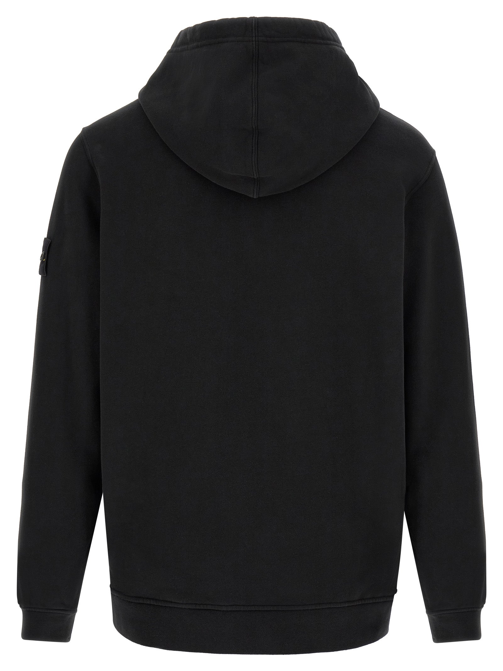 Stone Island Schwarzer Baumwoll-Sweatshirt