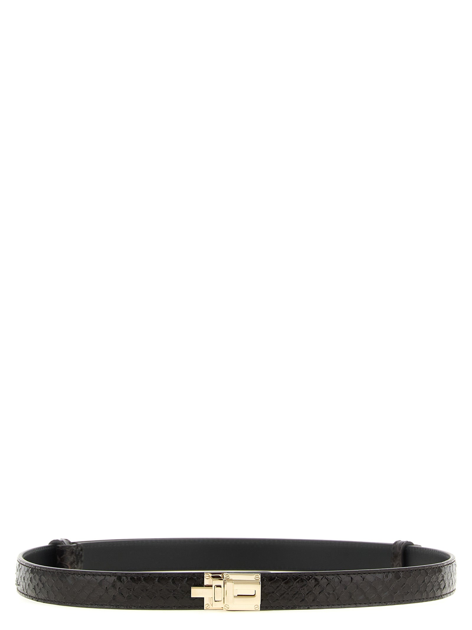 Tom Ford Brauner Kalbsleder Gürtel Regular