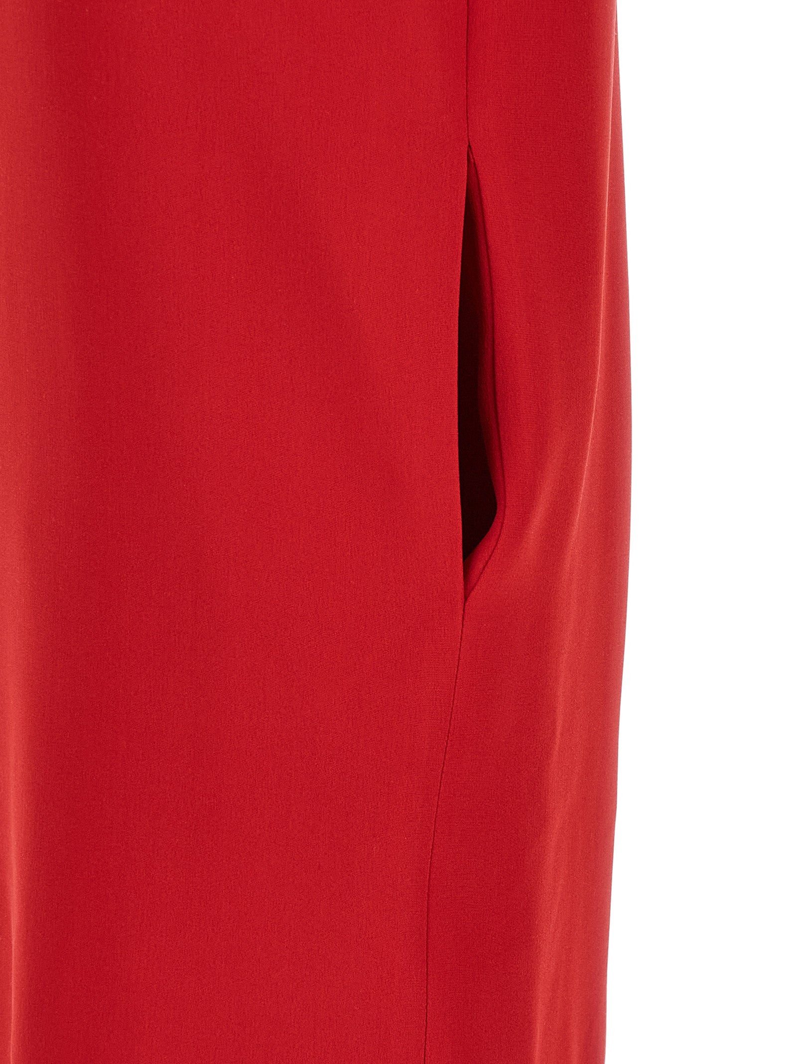 Valentino Garavani Kurzes Seidenkleid in Multicolor