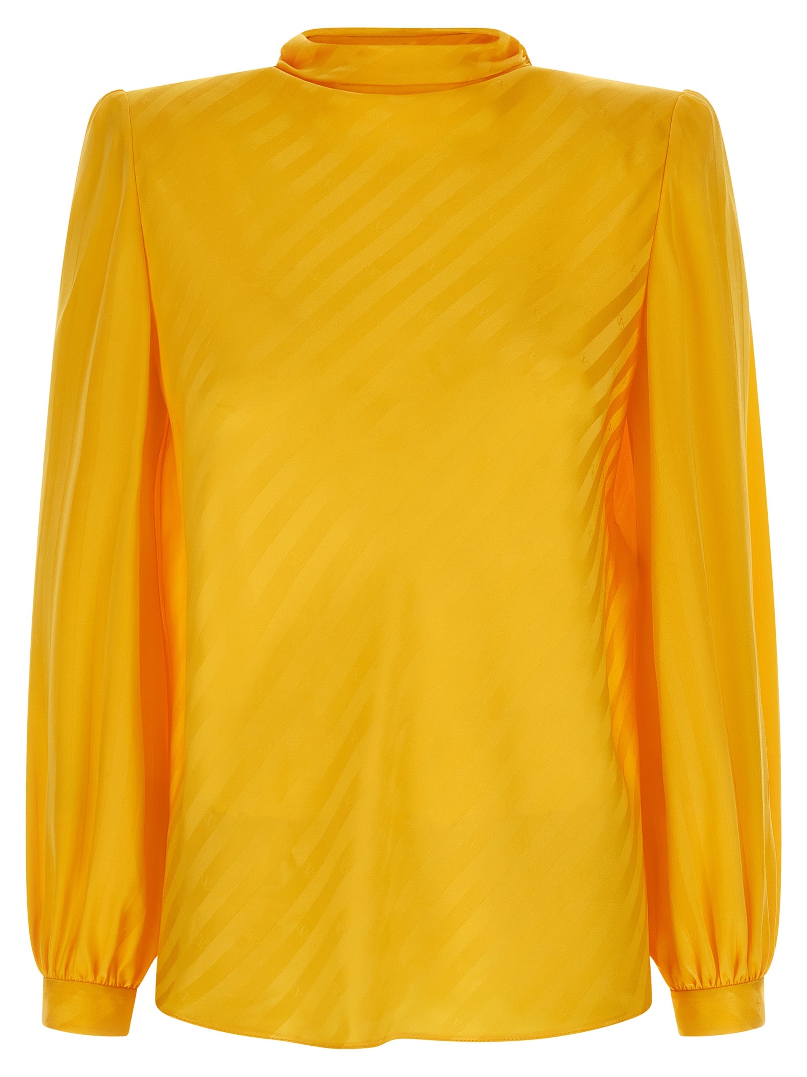 Valentino Garavani Zweifarbige Seidenbluse