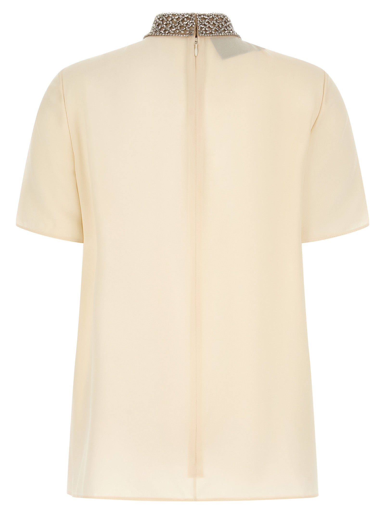 Valentino Garavani Weiße Seiden-Tanktops