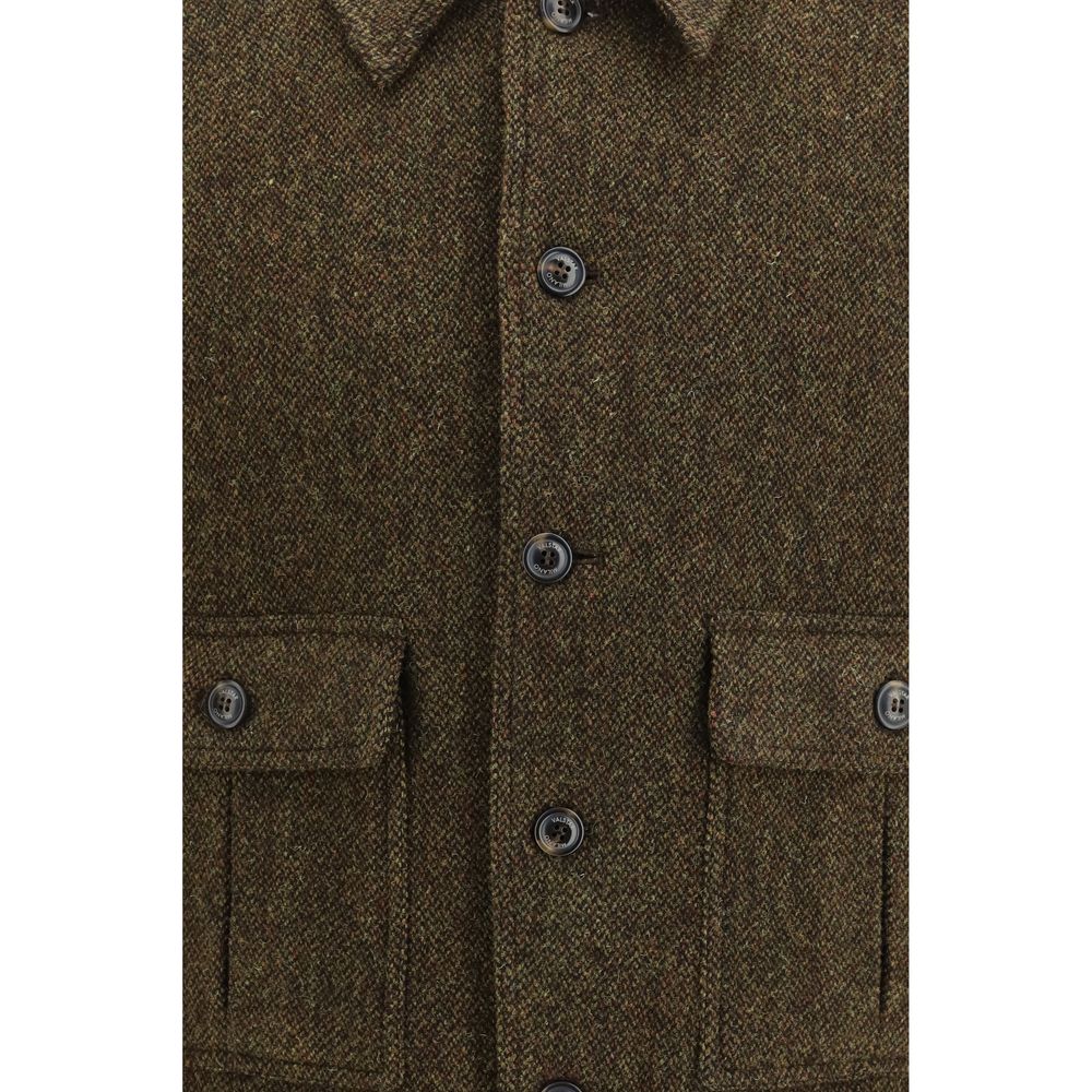 Valstar Zweifarbige Lammwoll-Bomberjacke Aries