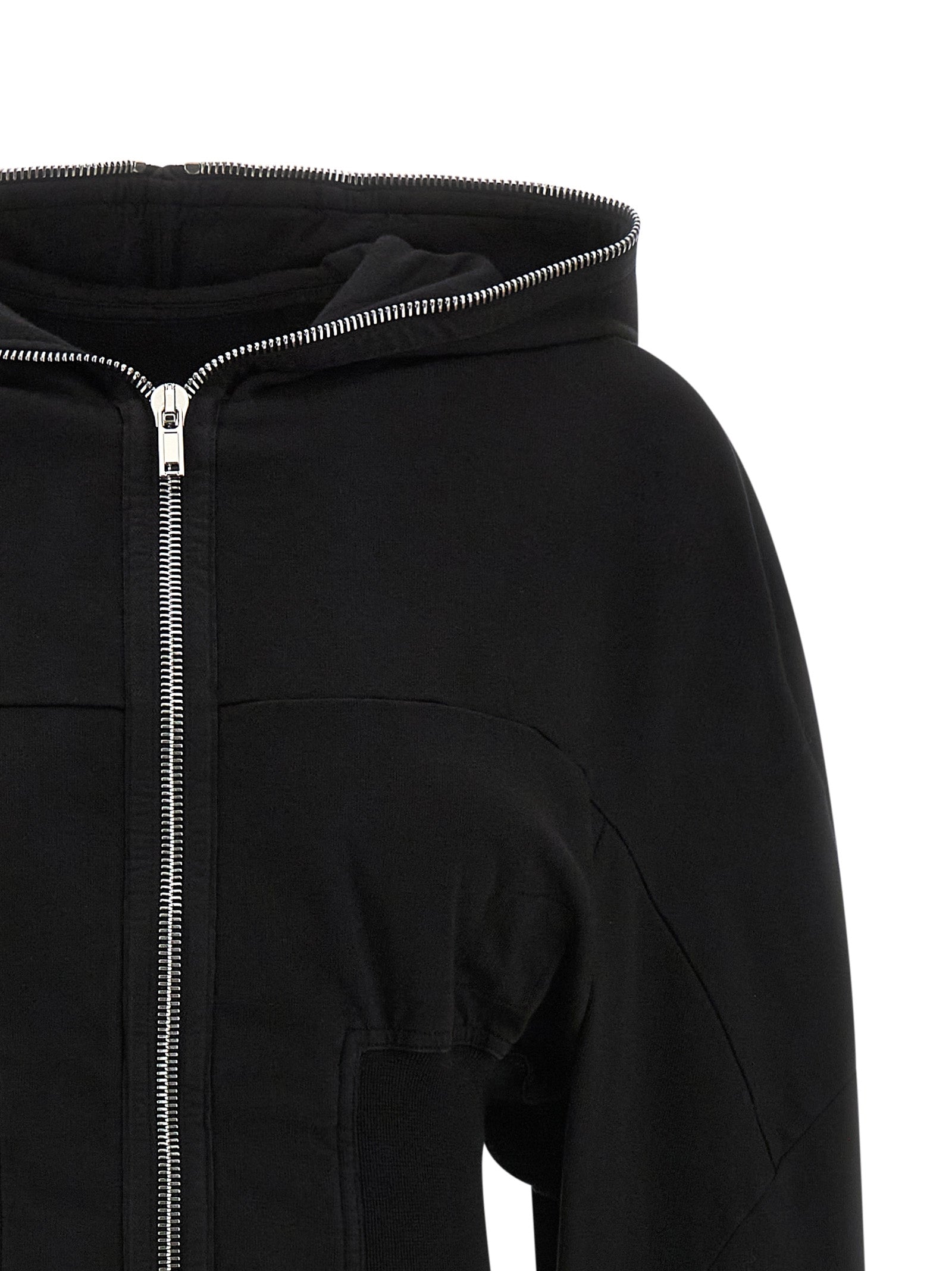 DRKSHDW Schwarzer Baumwoll-Sweatshirt
