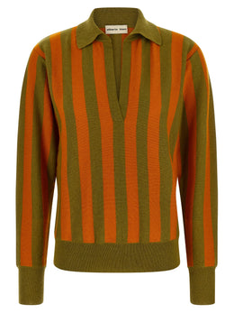 Alberto Biani Mehrfarbiges Kaschmir-Poloshirt