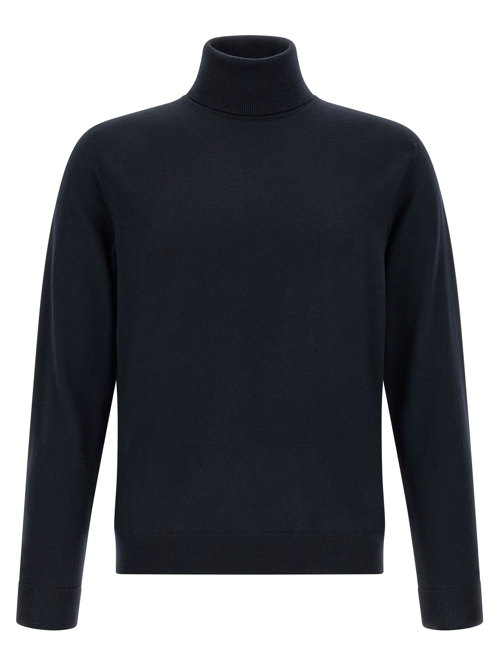 ZANONE Blauer Cardigan aus Schurwolle