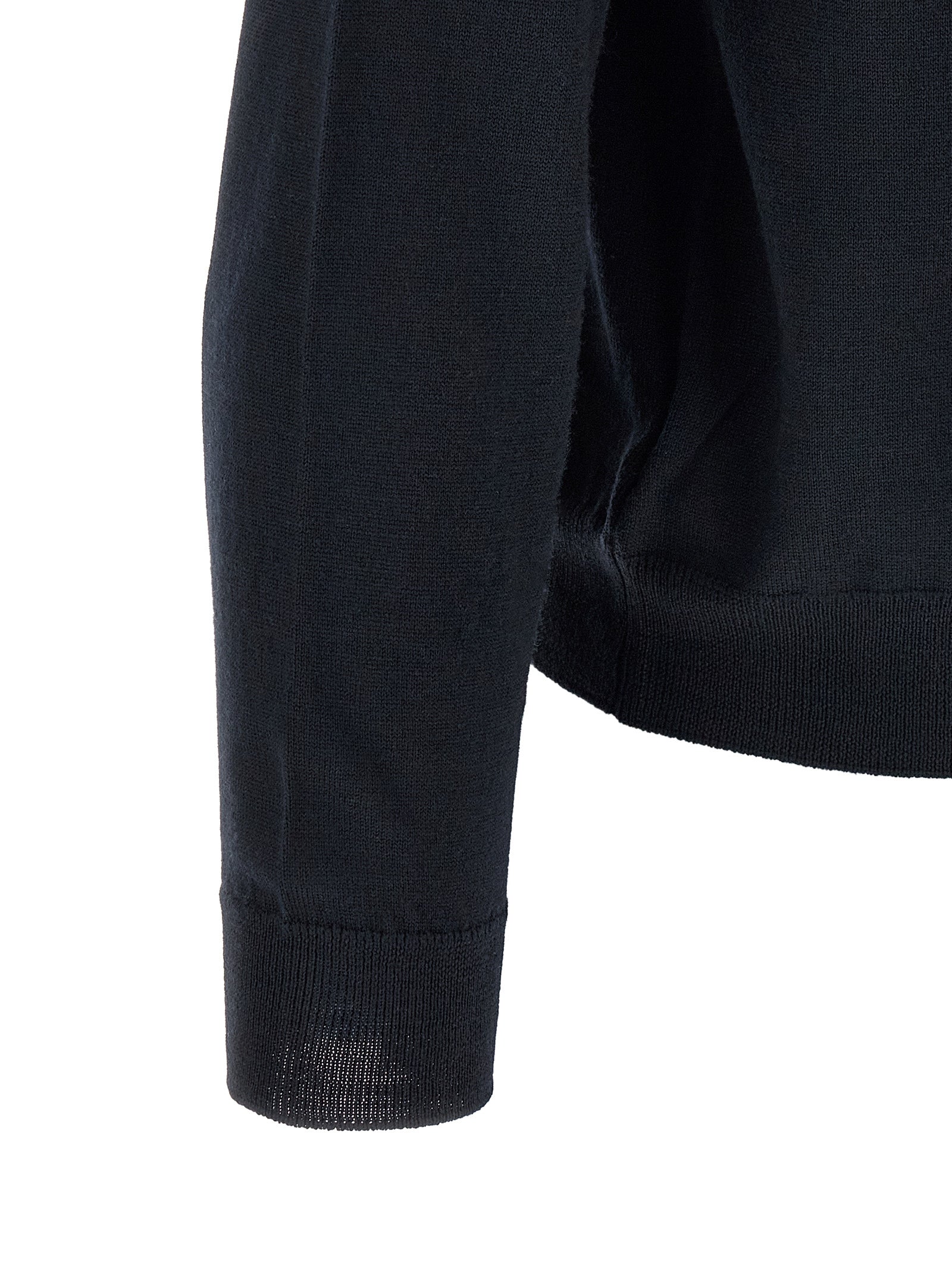 ZANONE Blauer Cardigan aus Schurwolle