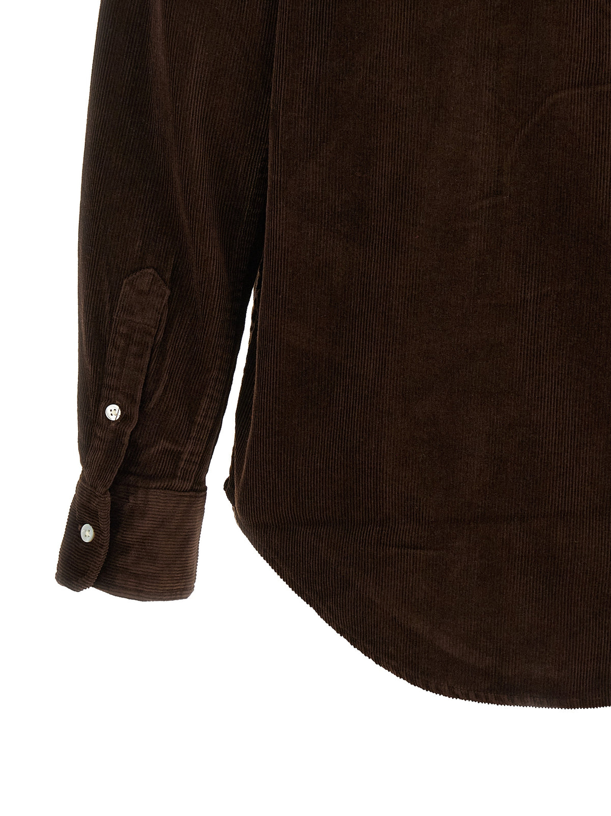Polo Ralph Lauren Braune Baumwollbluse