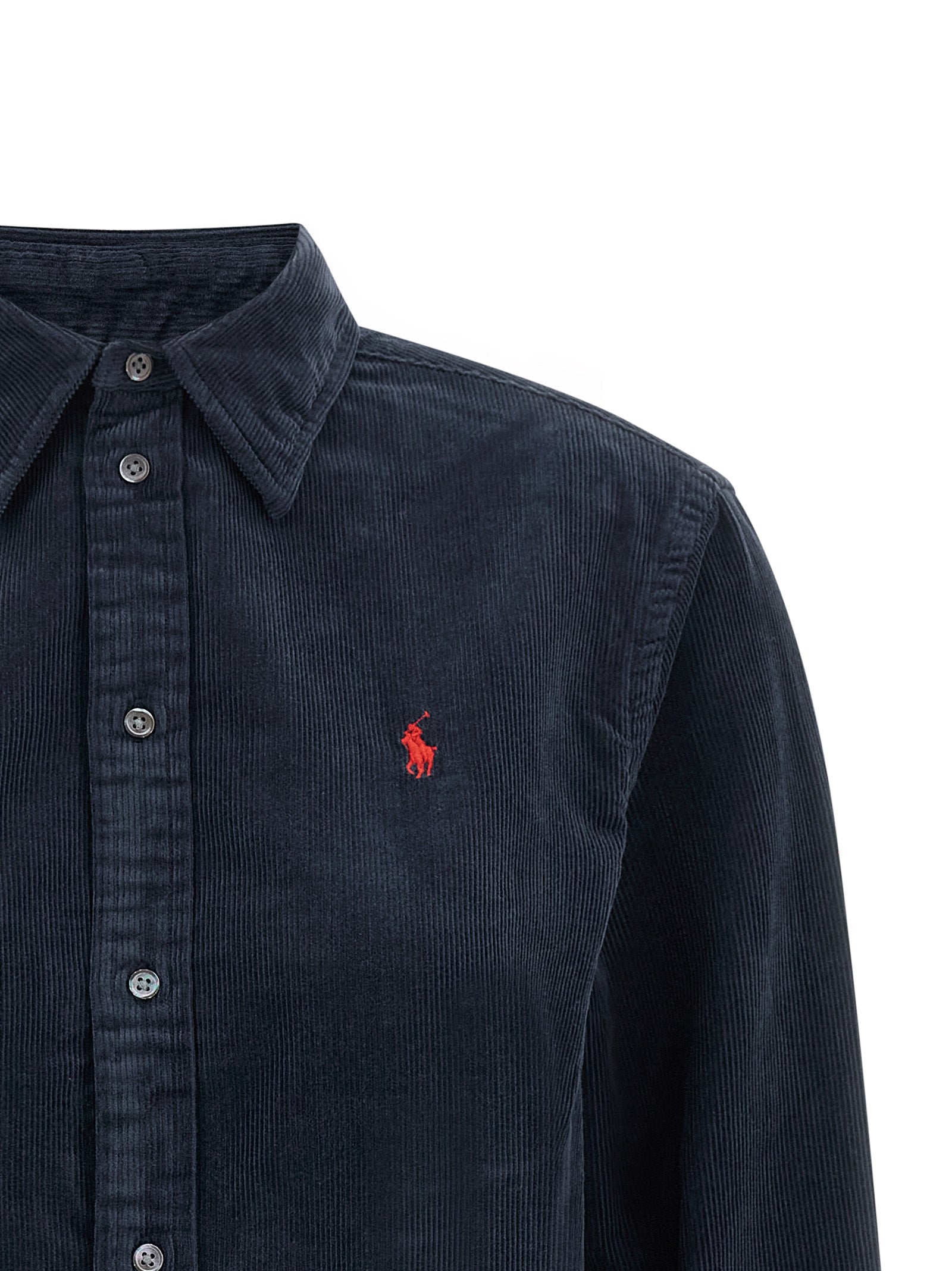 Polo Ralph Lauren Blaue Baumwollbluse