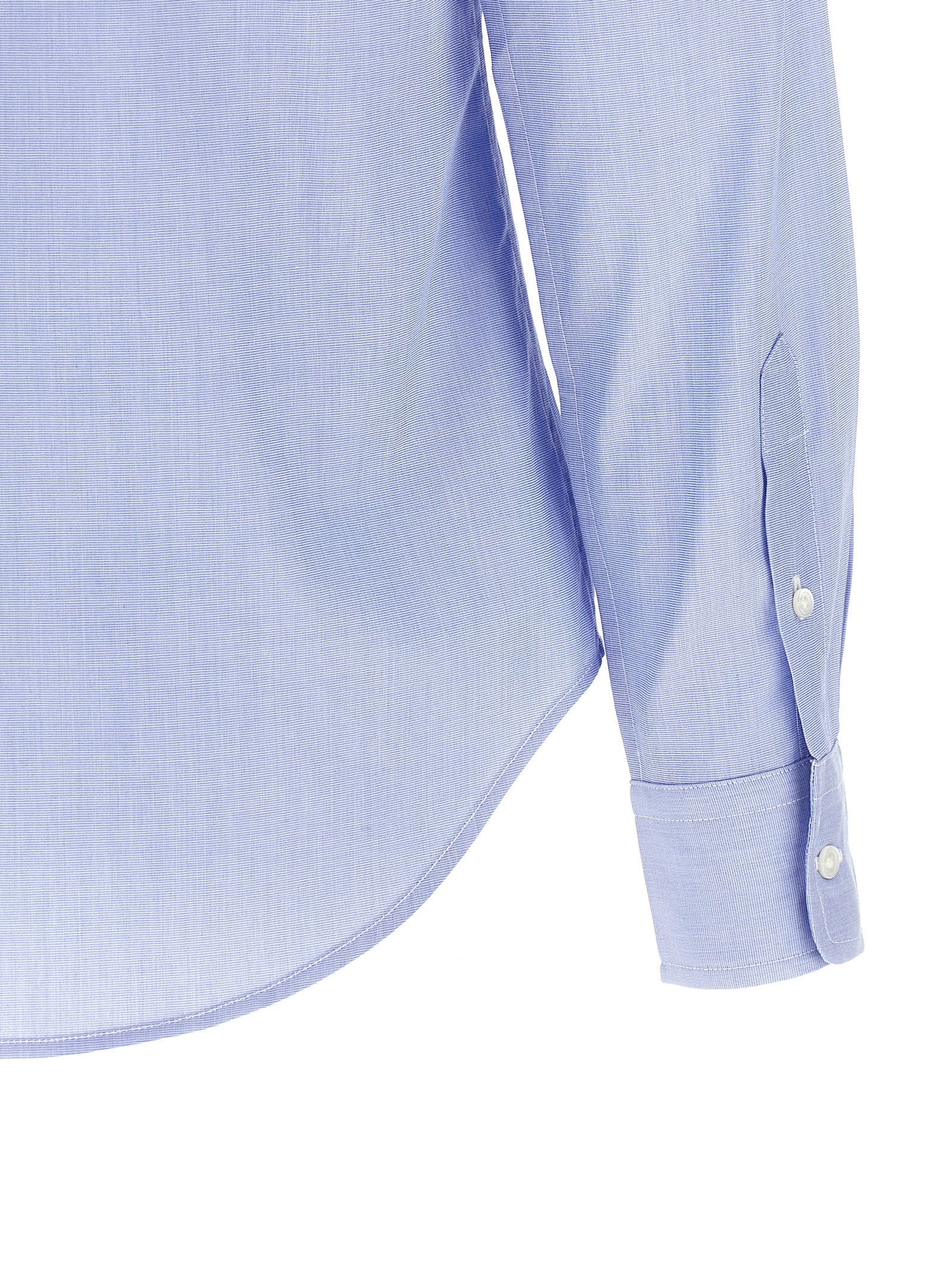 Polo Ralph Lauren Blaue Baumwollbluse
