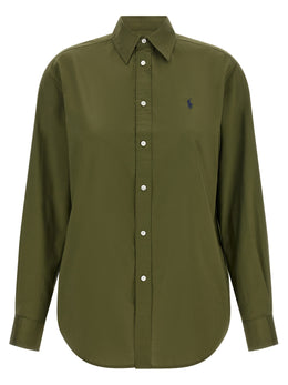 Polo Ralph Lauren Zweifarbige Baumwollbluse