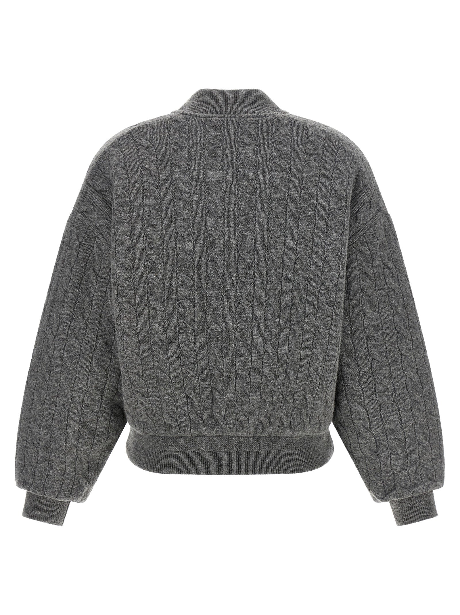 Polo Ralph Lauren Grauer Woll-Bomber