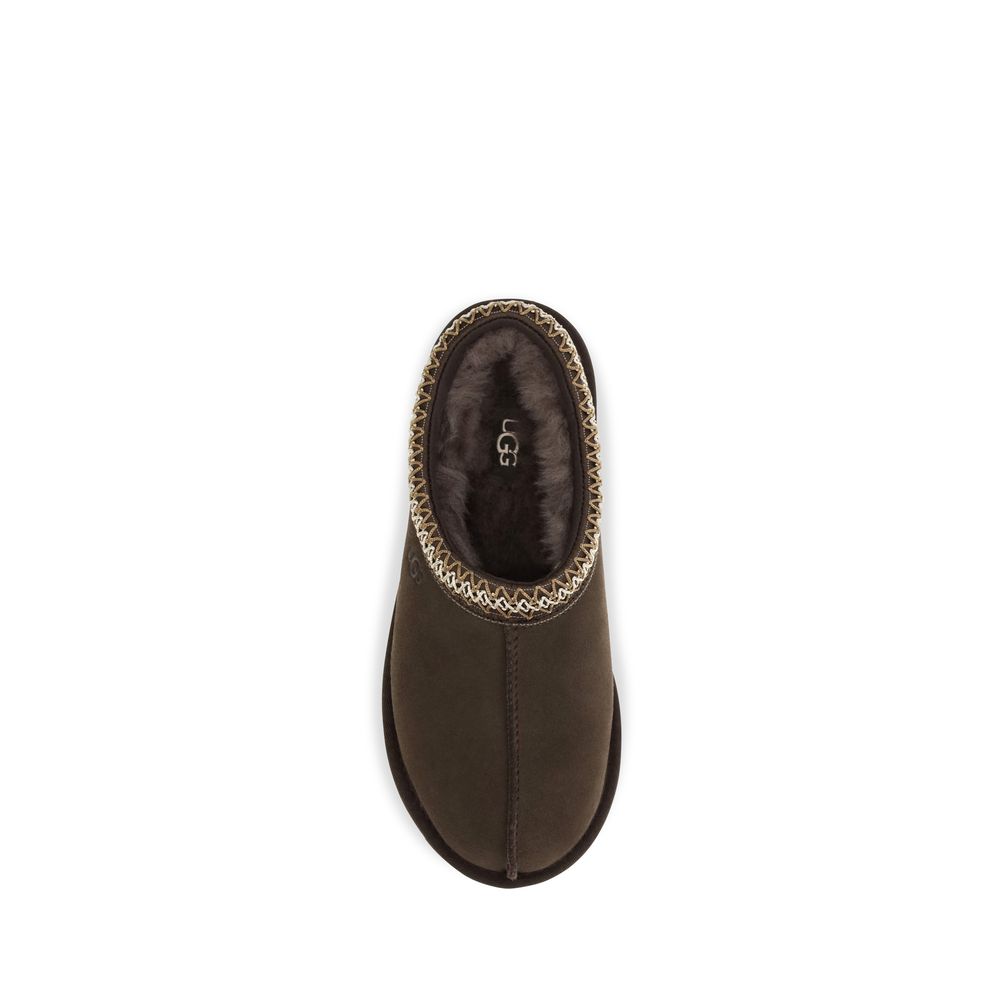 UGG Braune Leder-Mules