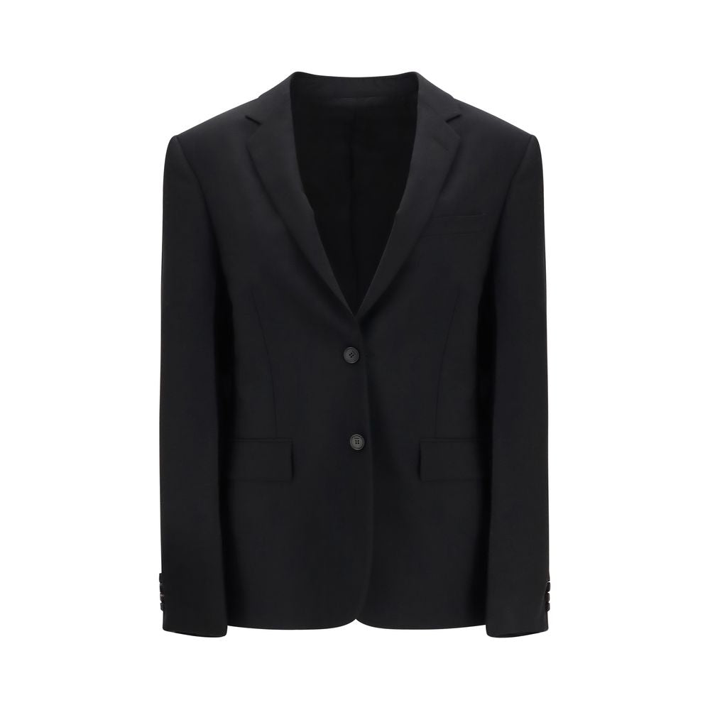 Fendi Schwarzer Mohair-Blazer