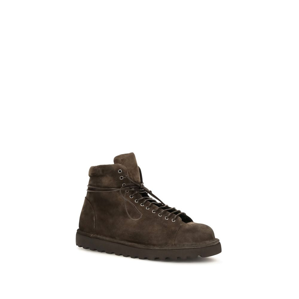 Marsell Braune Schnürstiefel aus Wildleder