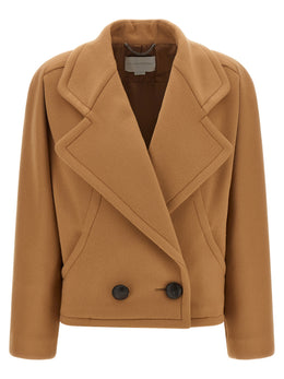 Stella McCartney Beiger Wollmantel