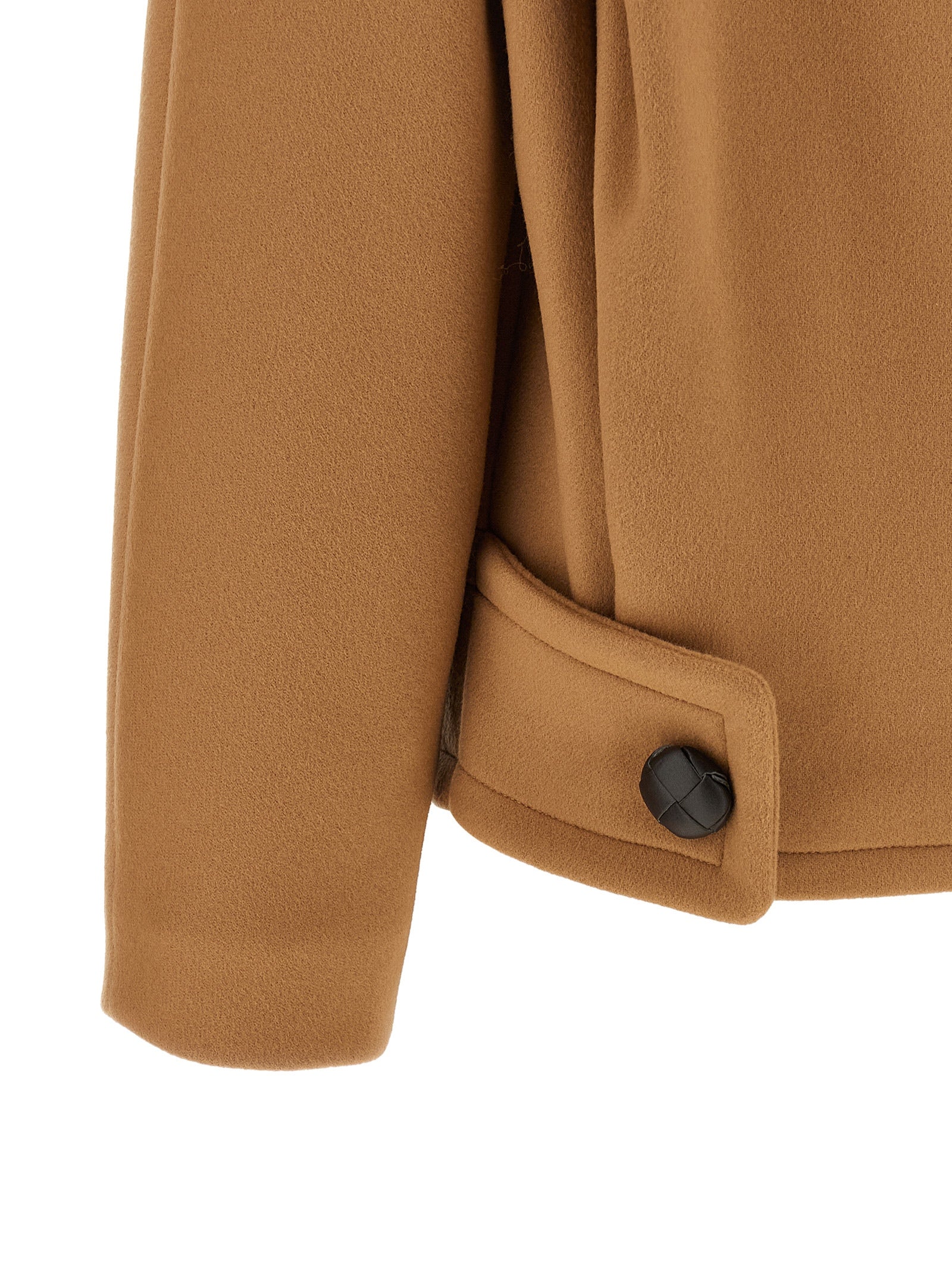 Stella McCartney Beiger Wollmantel
