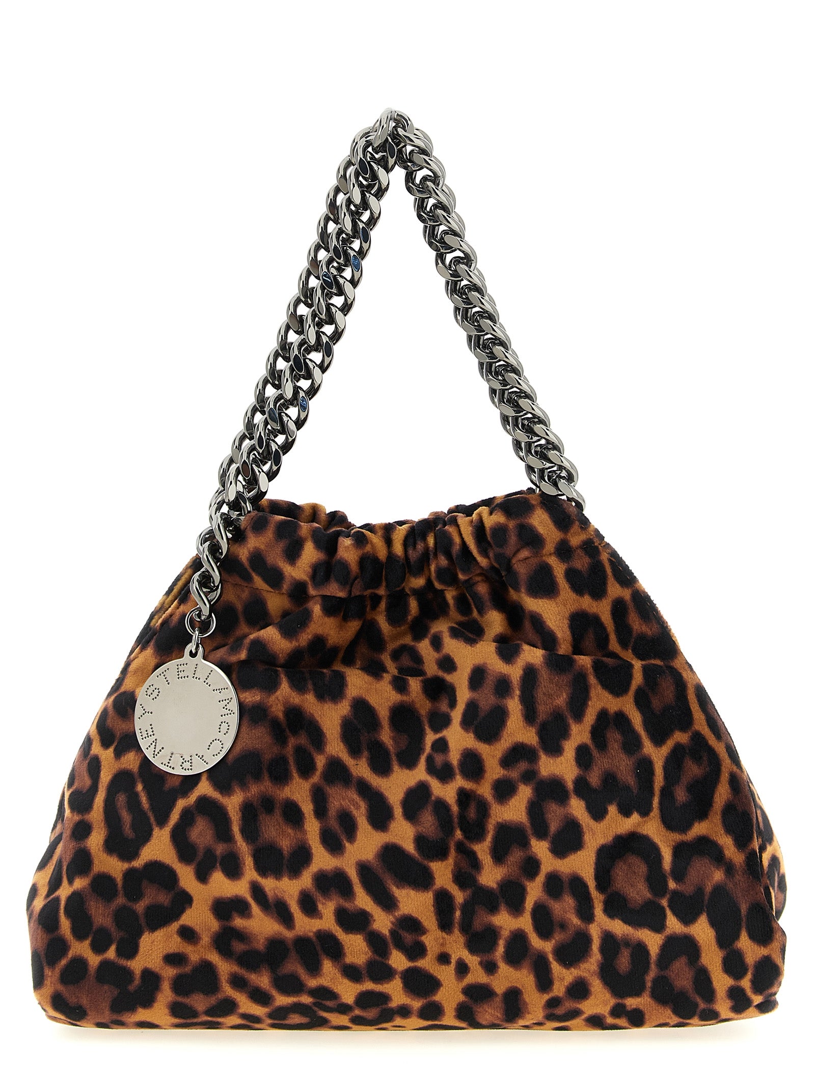 Stella McCartney Braune Handtasche aus Polyester