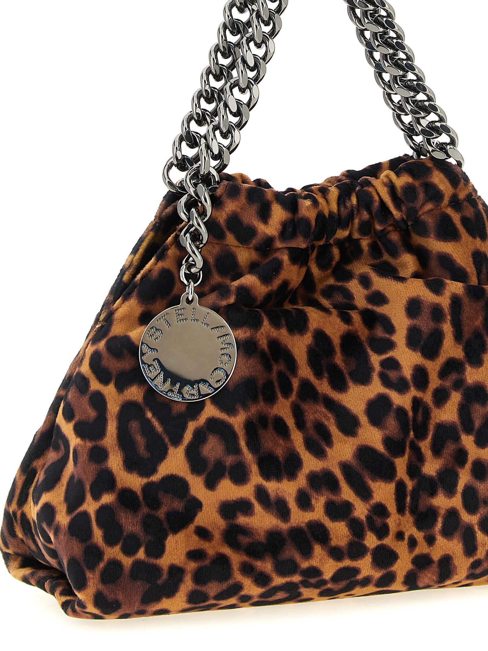 Stella McCartney Braune Handtasche aus Polyester