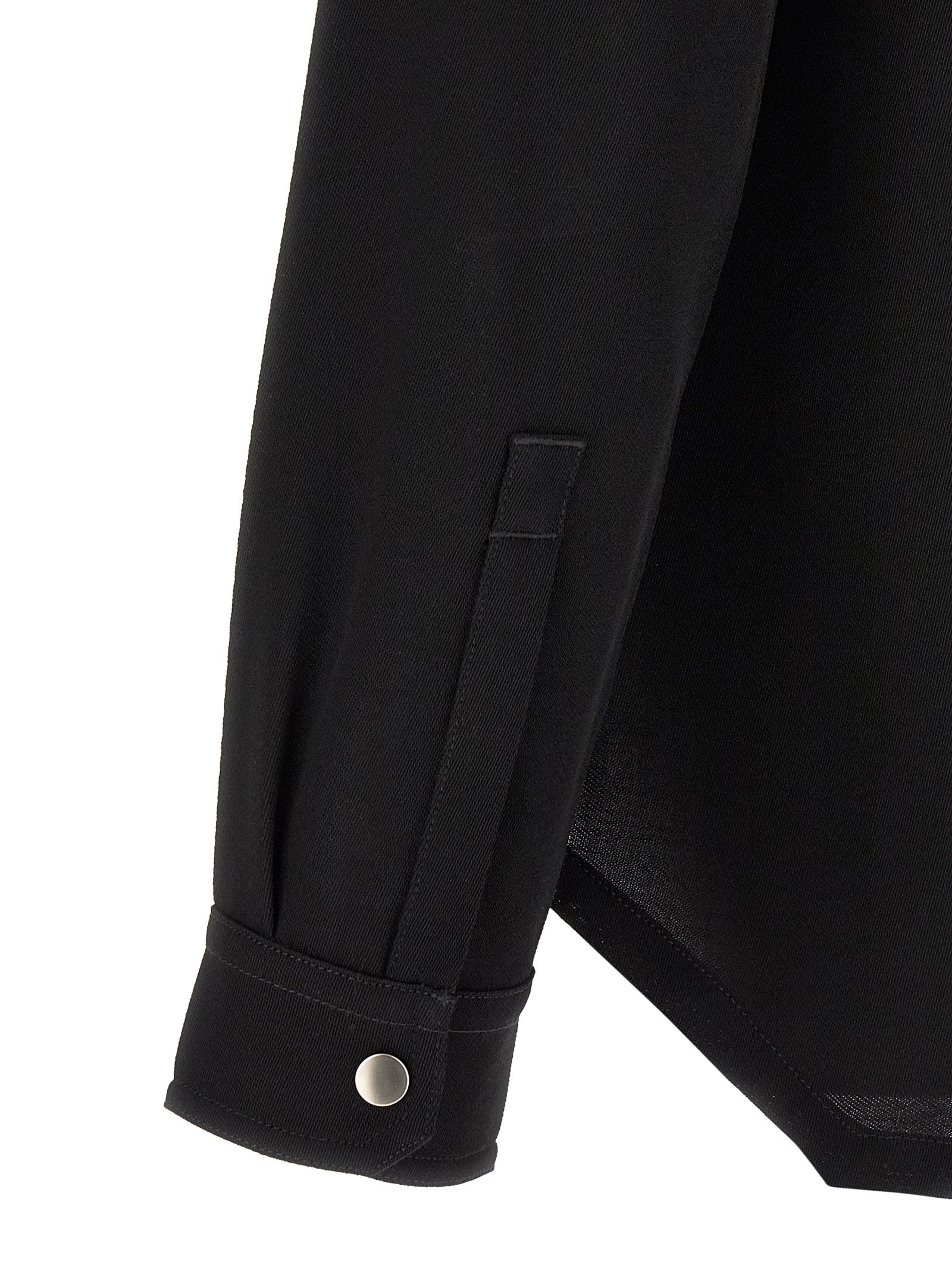 Rick Owens Schwarze Baumwollbluse