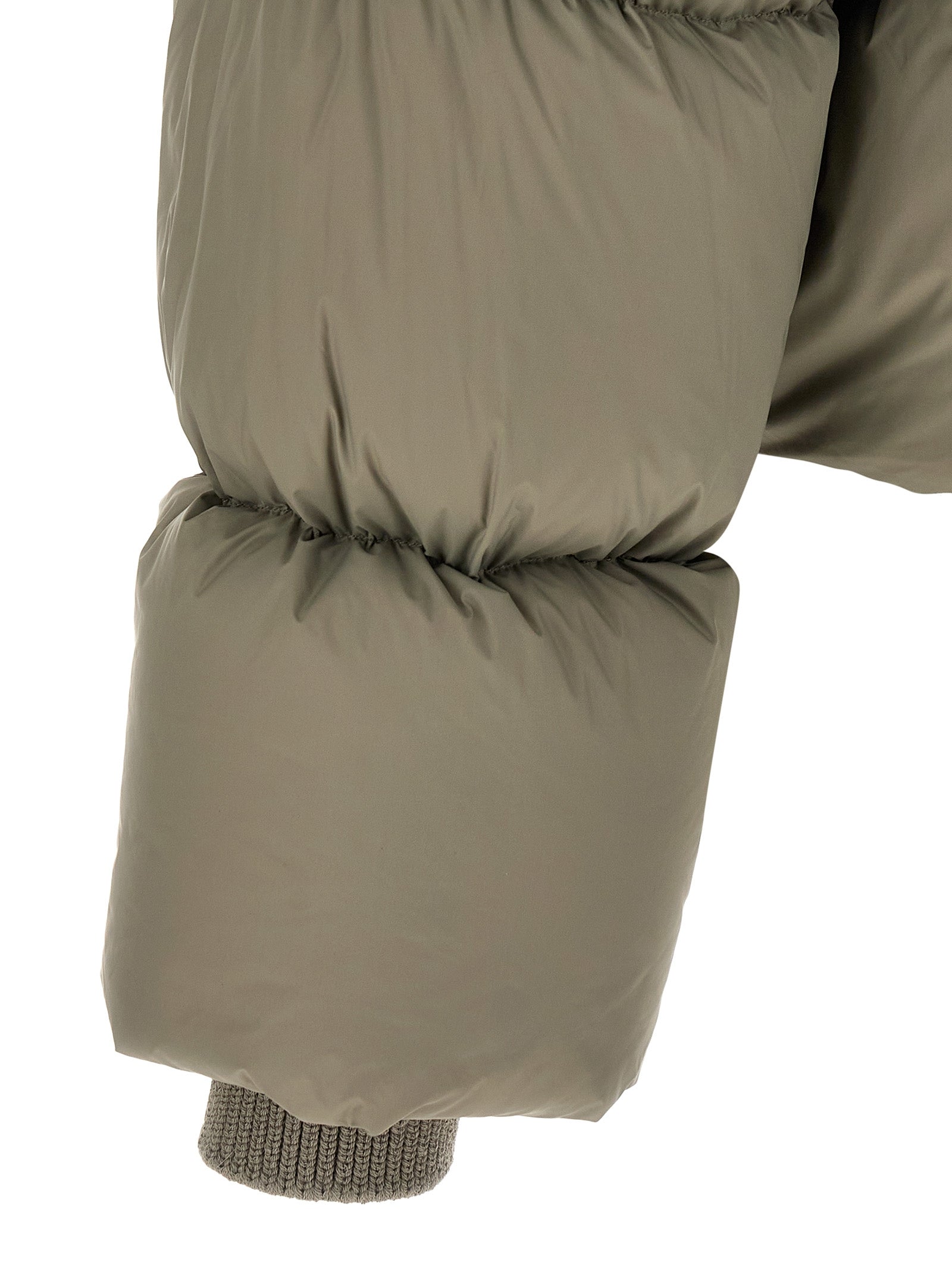 Rick Owens Zweifarbige Nylon-Steppjacke