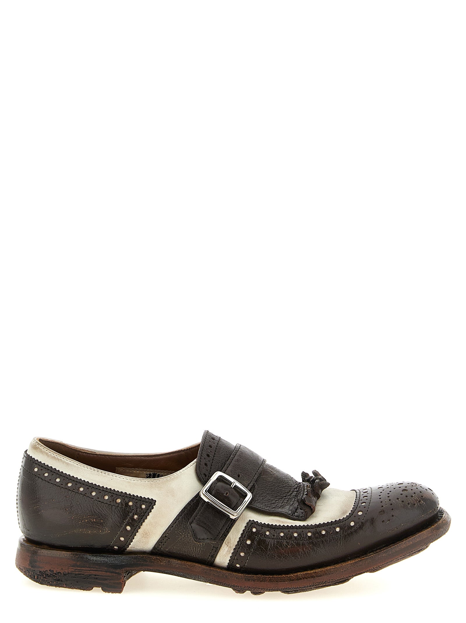 Church's Braune Kalbsleder Oxford- und Derby-Schuhe
