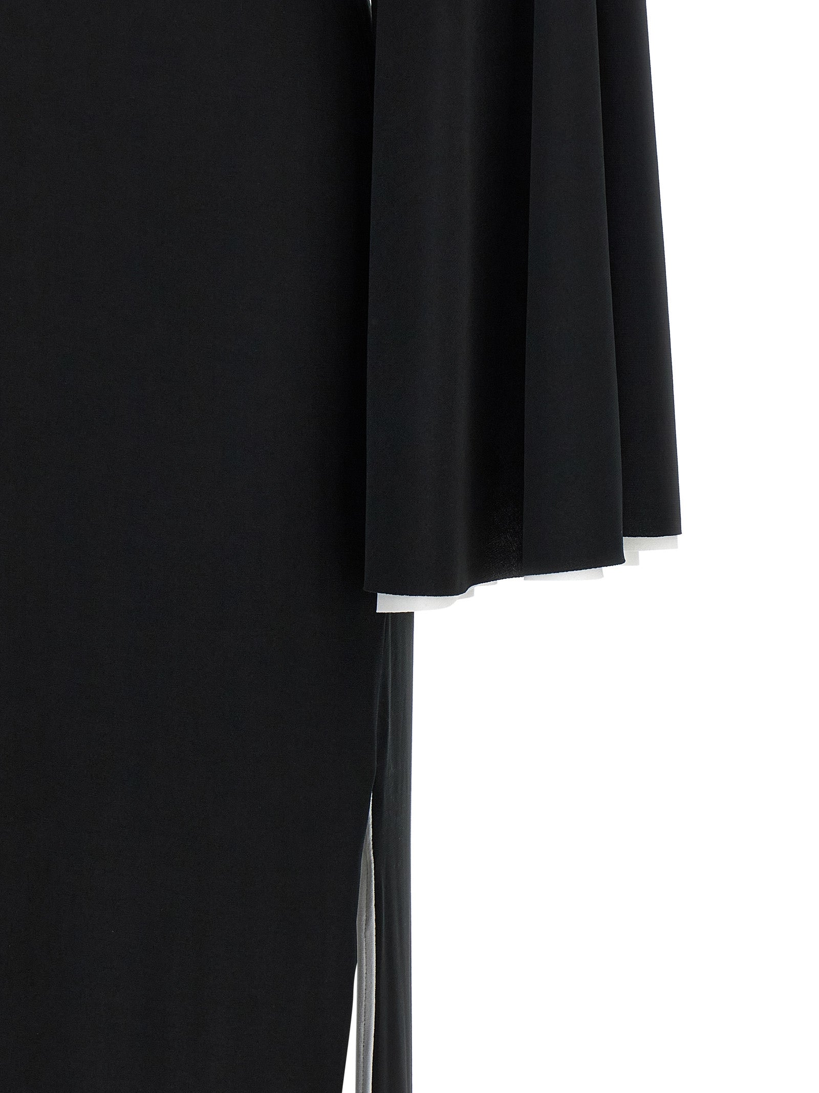 Darkpark Schwarzes Maxikleid aus Polyester