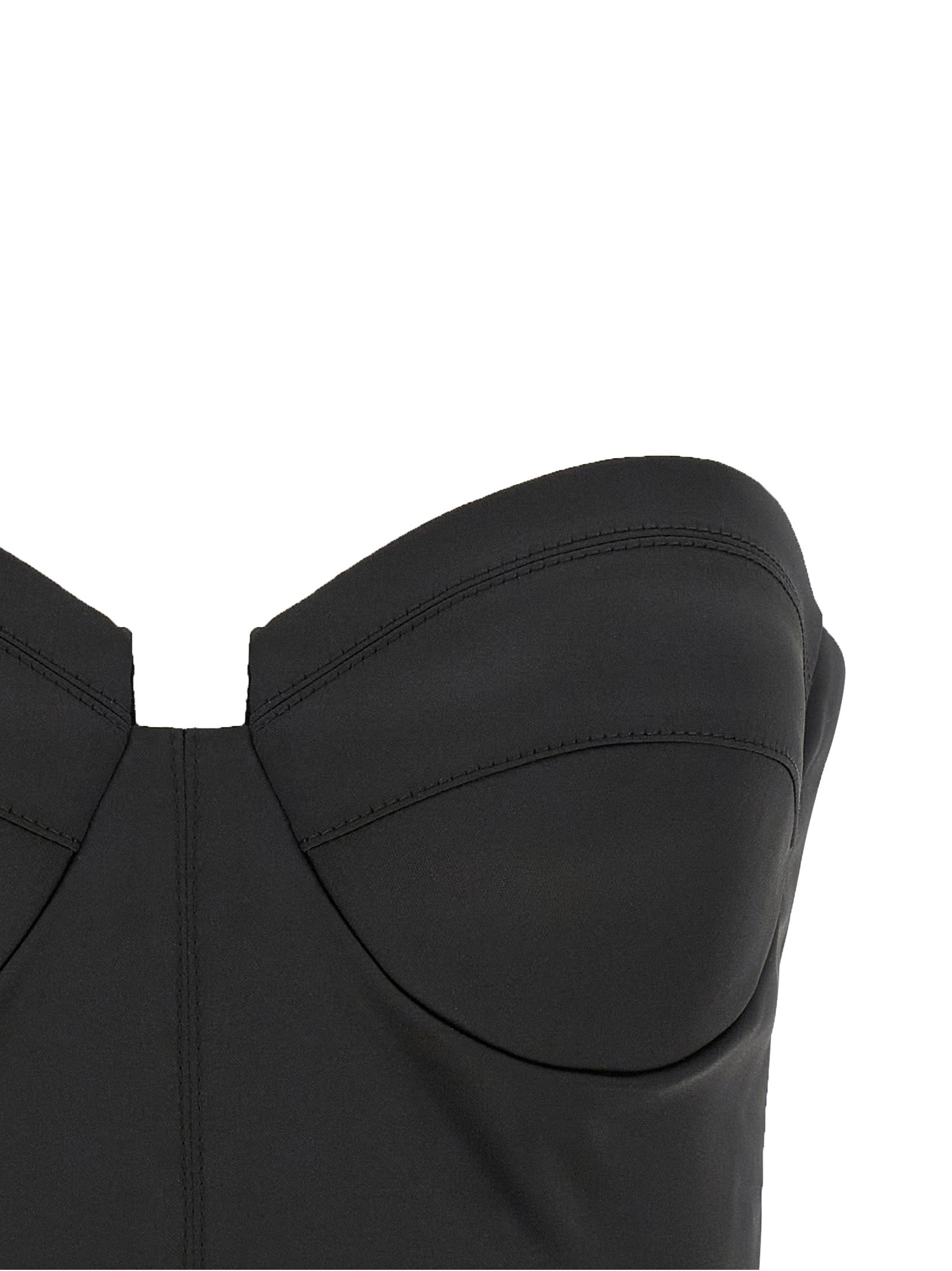 Elisabetta Franchi Schwarze Tanktops aus Polyester