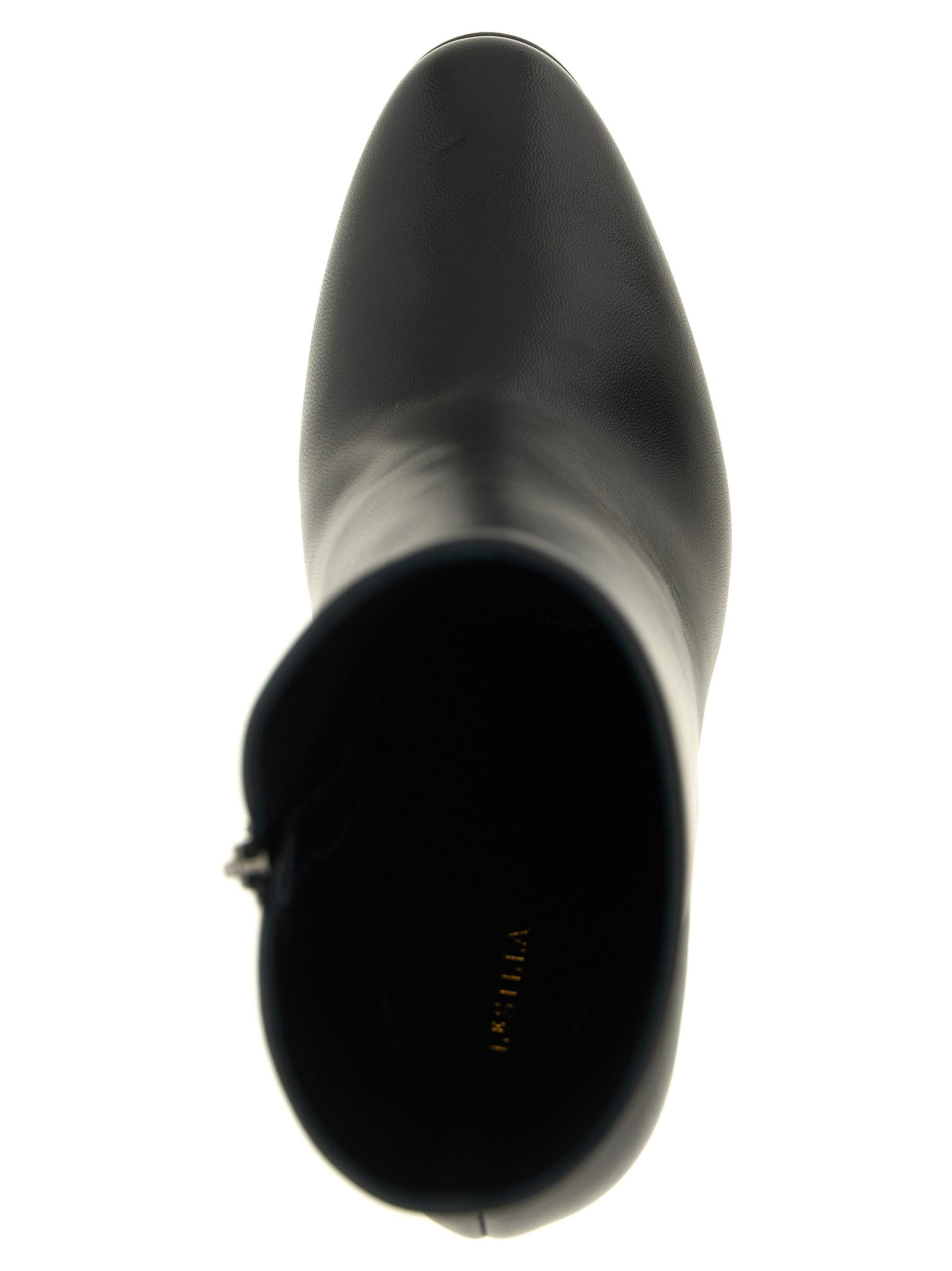LE SILLA Schwarze Stiefeletten aus Lammleder