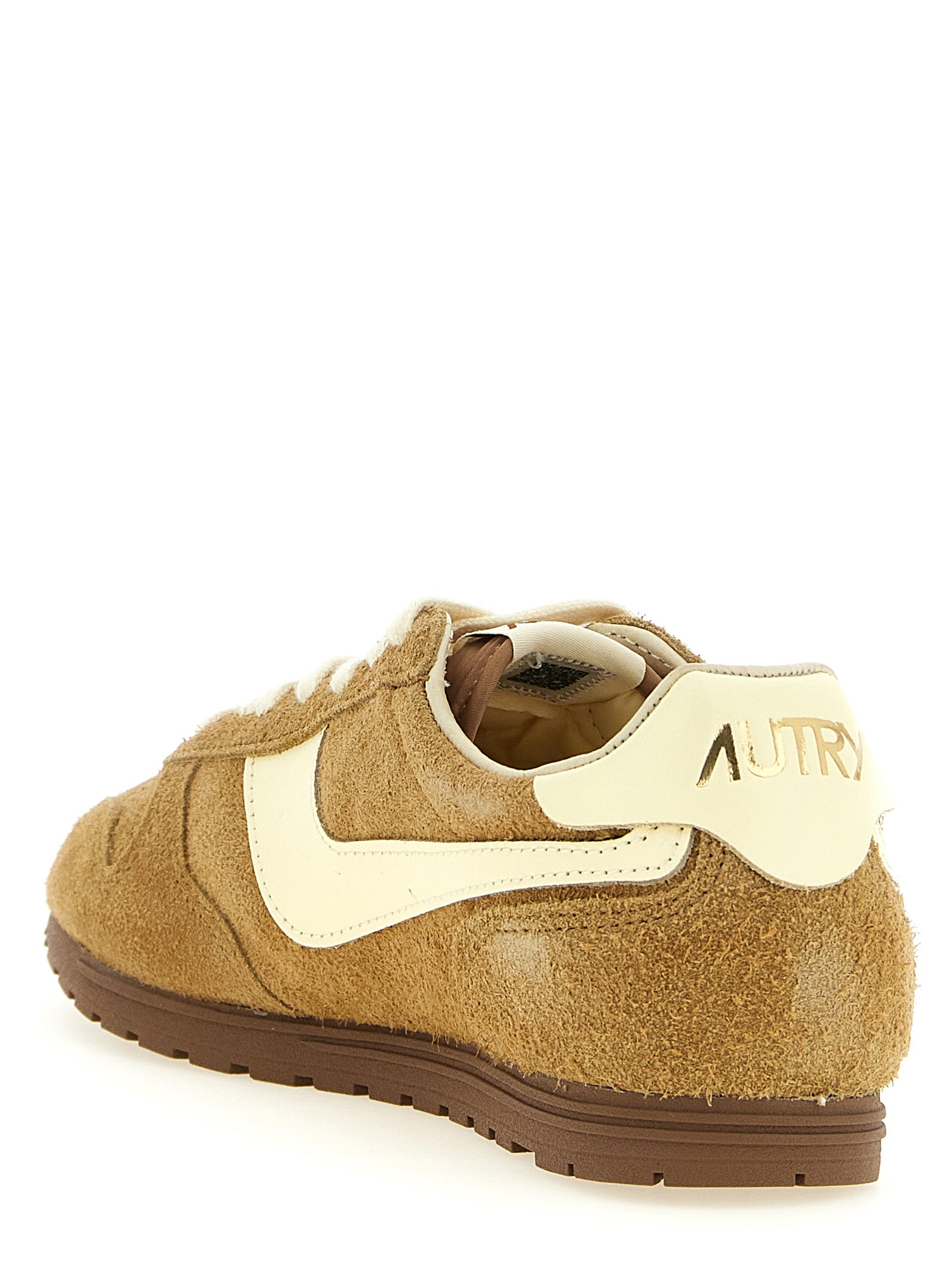 Autry Braune Sneaker aus Rindsleder im Athletic-Stil