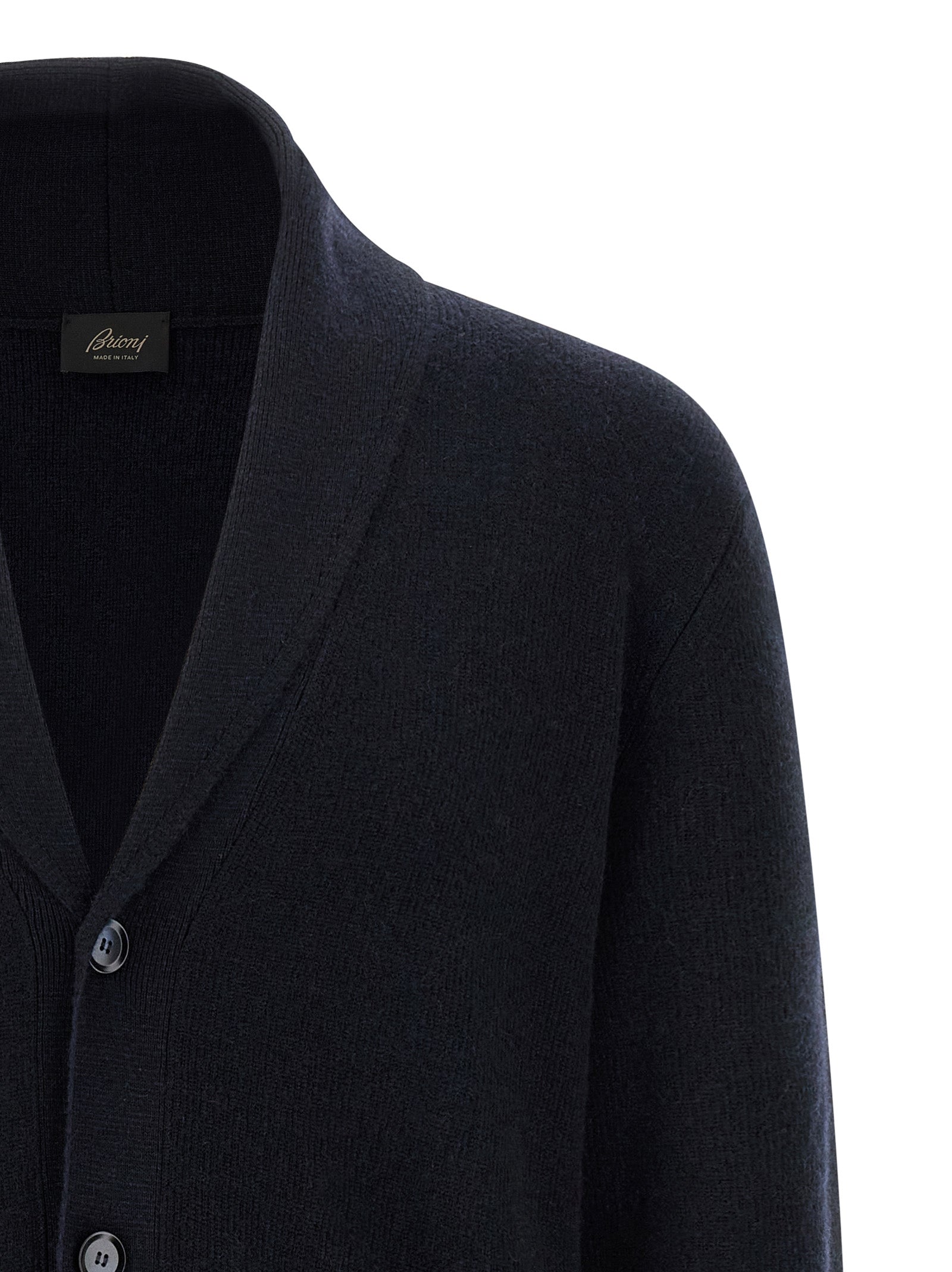 Brioni Blauer Kaschmir-Cardigan