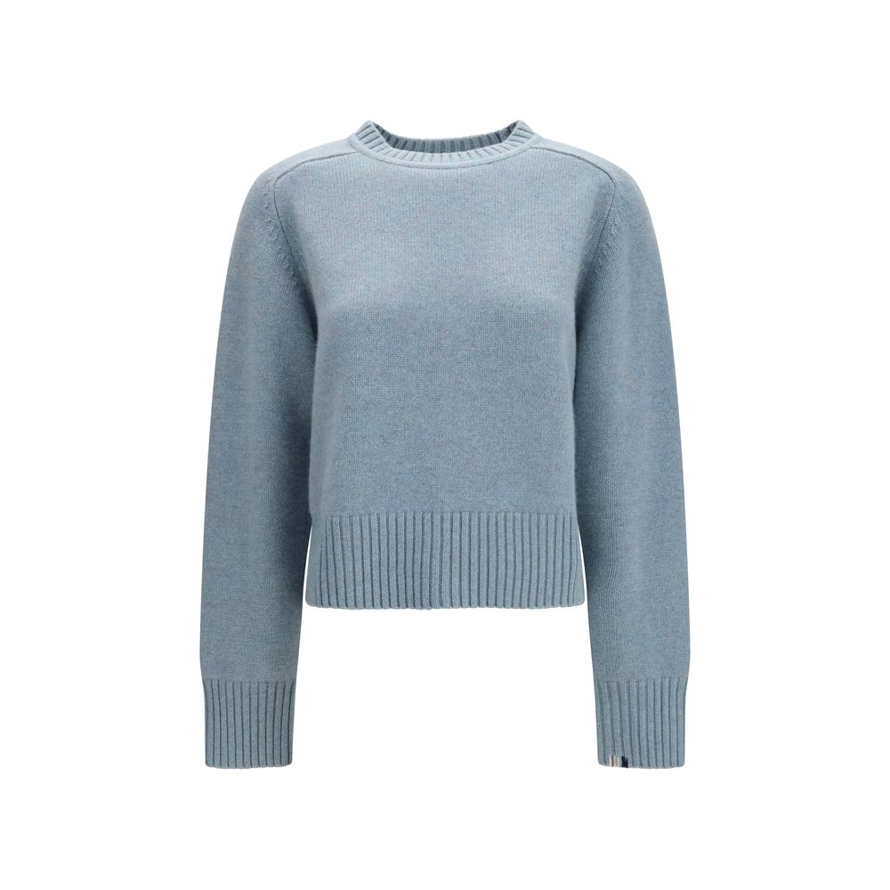 Extreme Cashmere Blauer Kaschmir-Pullover