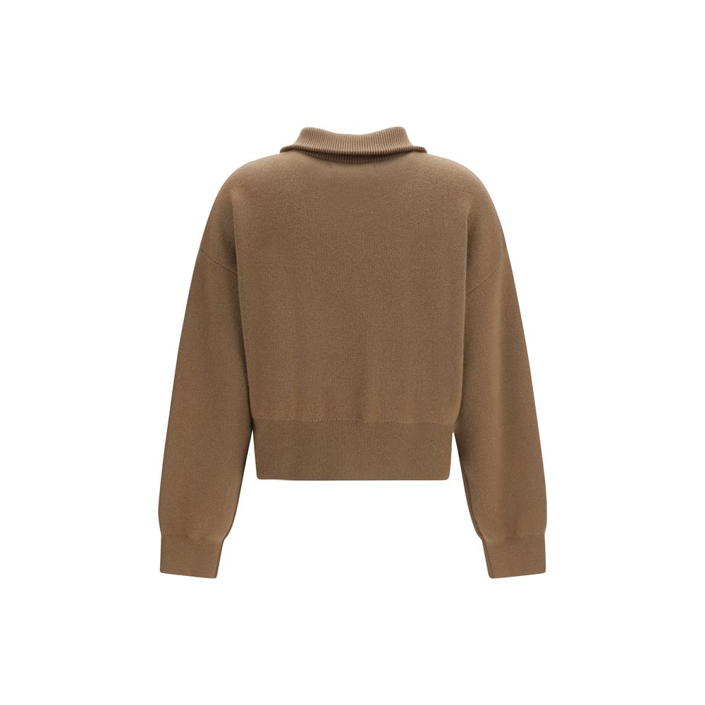 Extreme Cashmere Brauner Kaschmir-Pullover