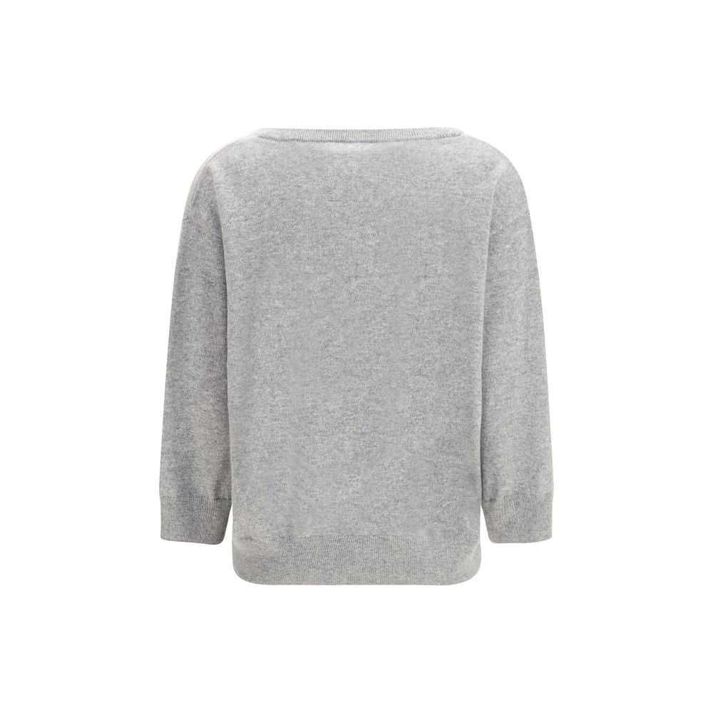 Extreme Cashmere Grauer Kaschmirpullover