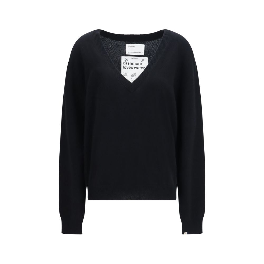 Extreme Cashmere Schwarzer Kaschmirpullover