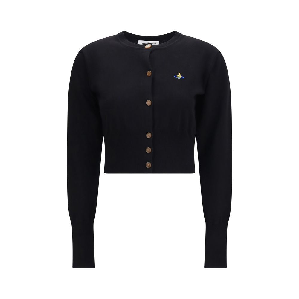 Vivienne Westwood Schwarzer Baumwollcardigan